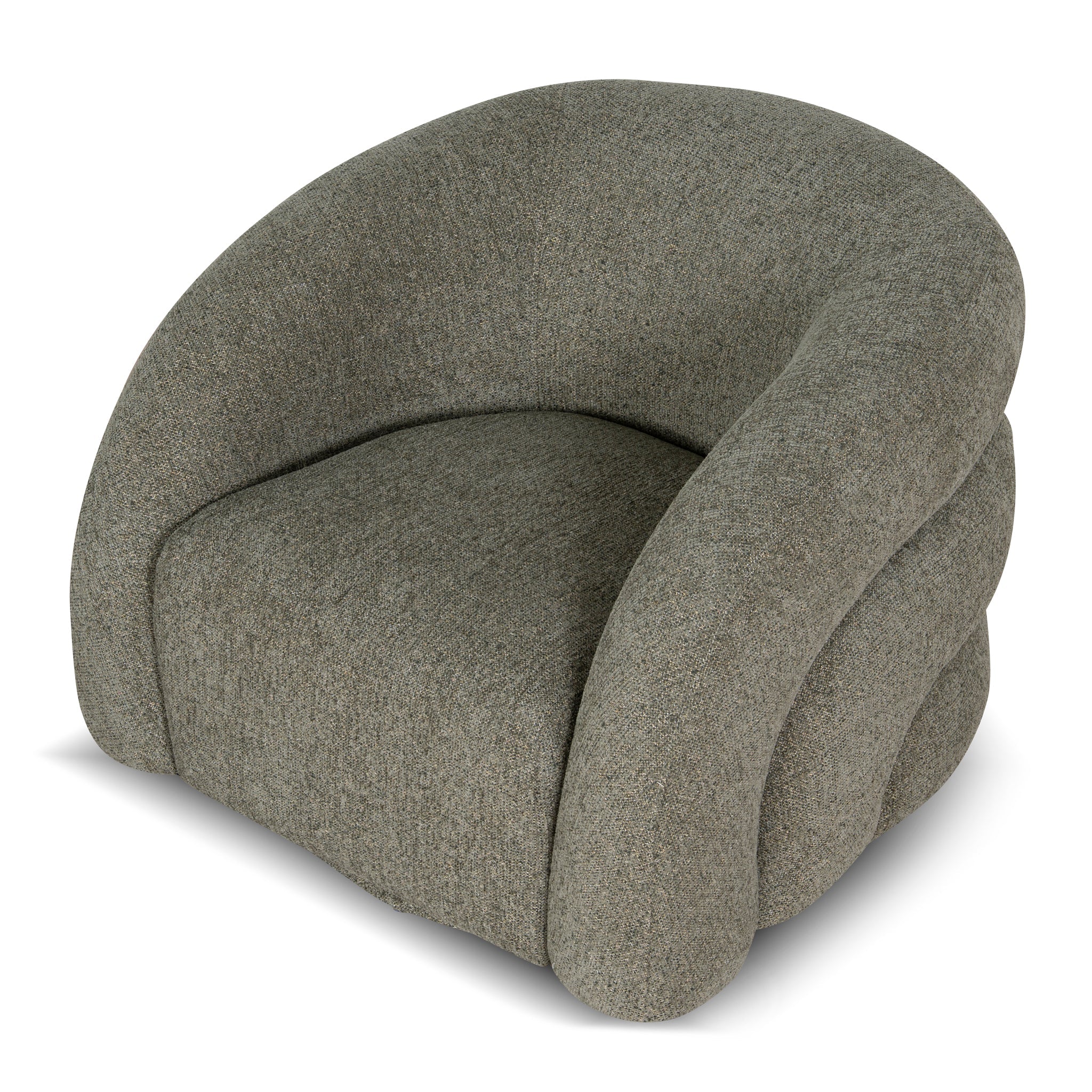 Swivel Armchair - Sea Green
