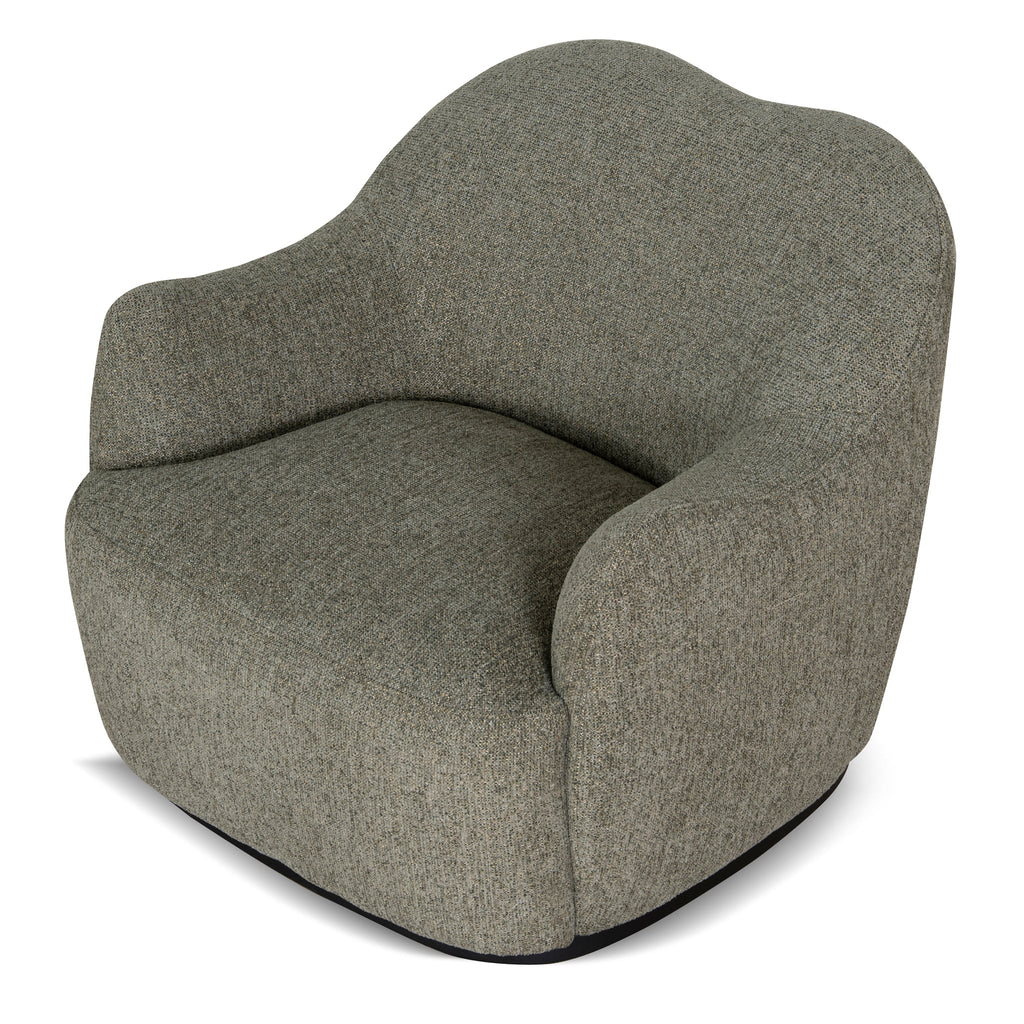 Fabric Armchair - Sea Green