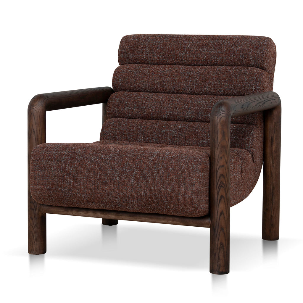 Fabric Ravello Lounge Chair - Moss Brown