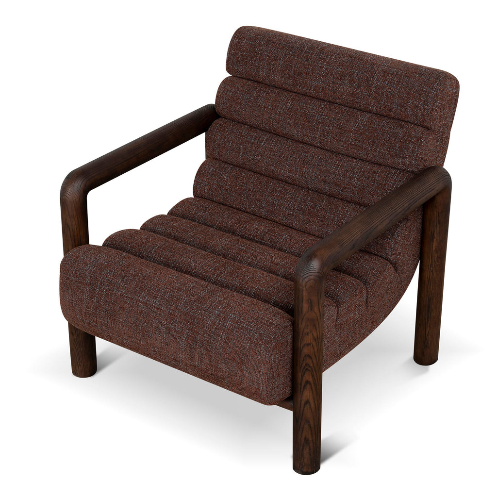 Fabric Ravello Lounge Chair - Moss Brown