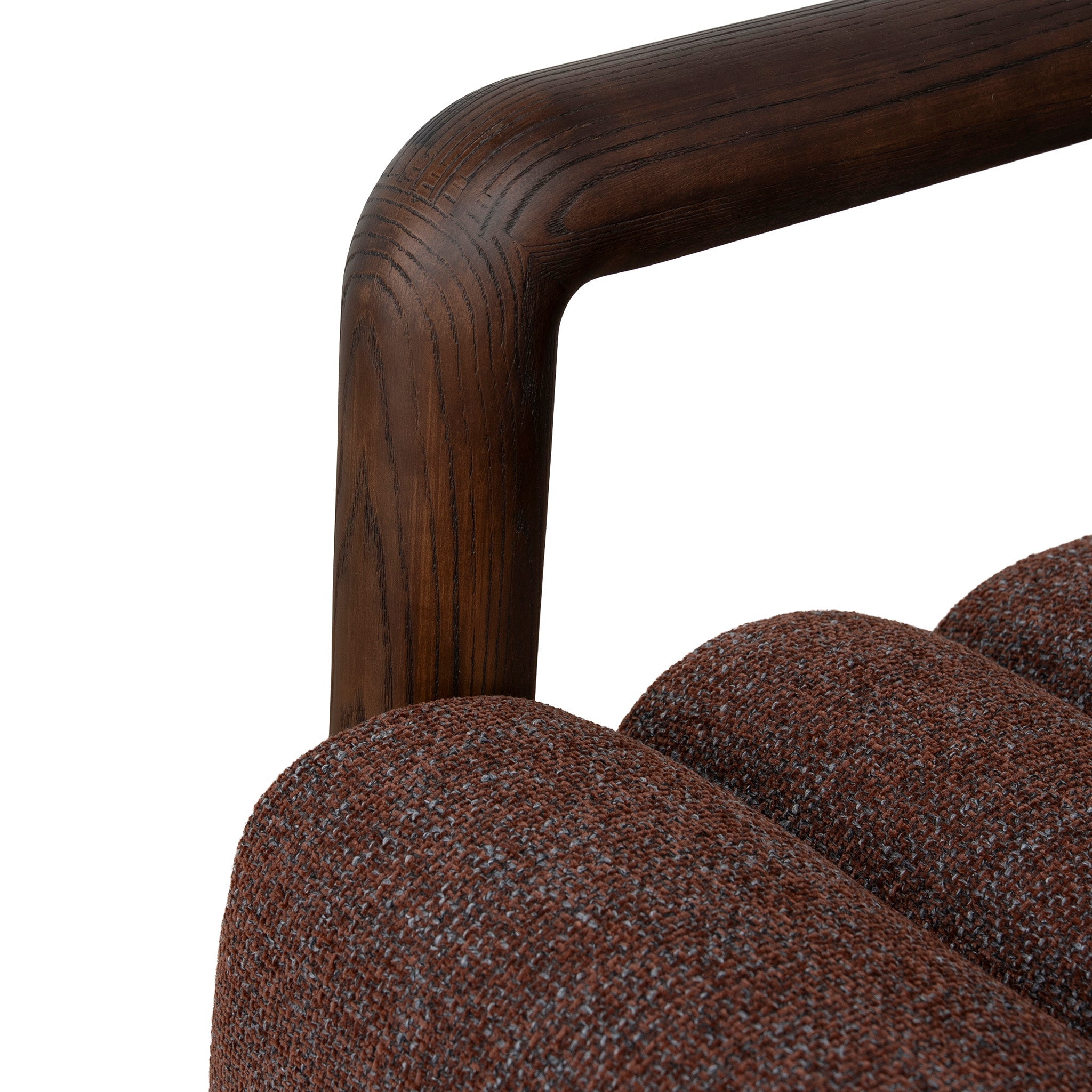 Fabric Ravello Lounge Chair - Moss Brown