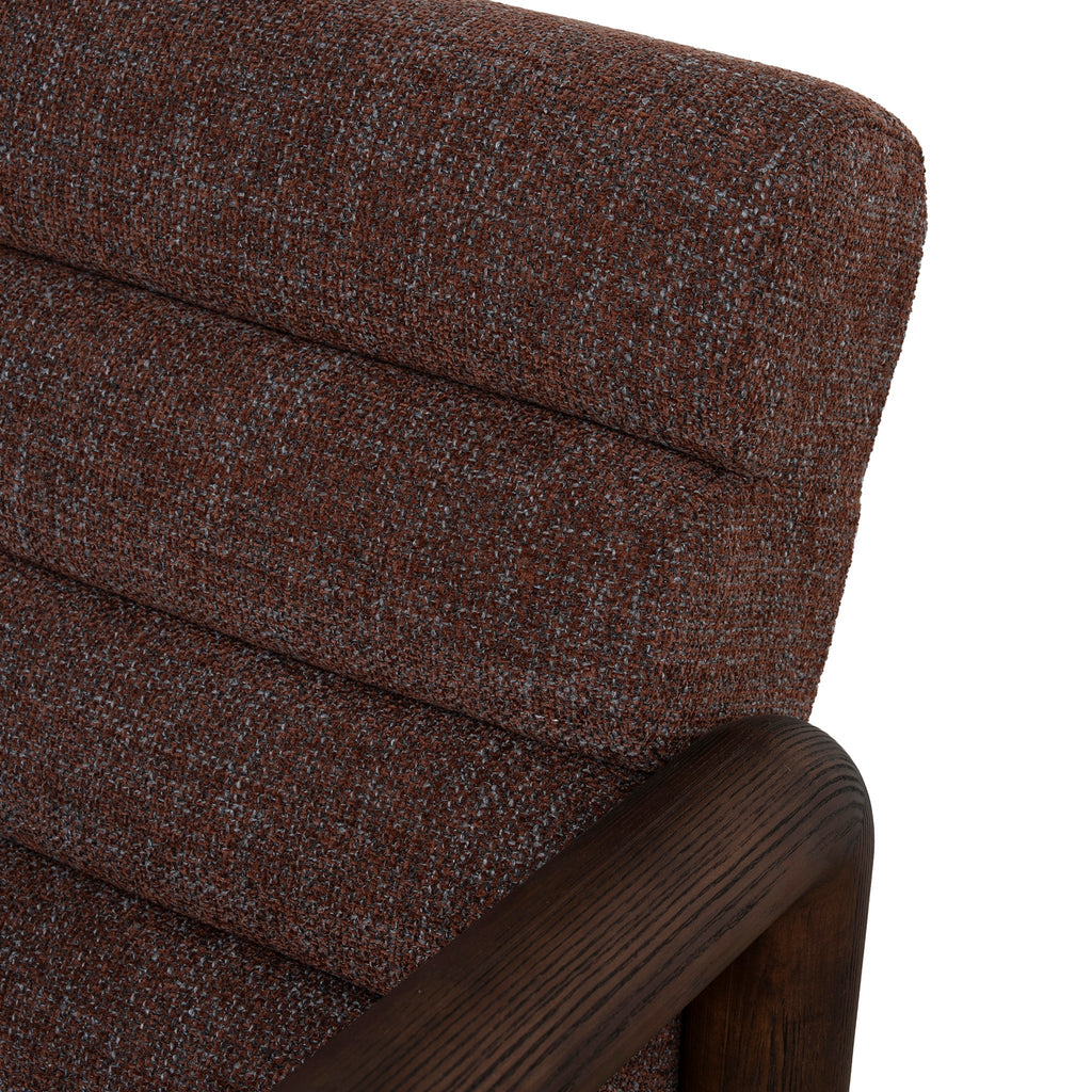 Fabric Ravello Lounge Chair - Moss Brown