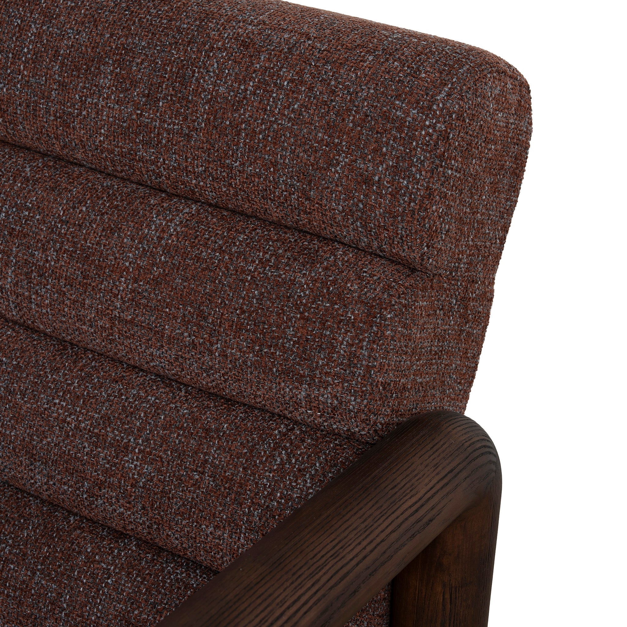 Fabric Ravello Lounge Chair - Moss Brown