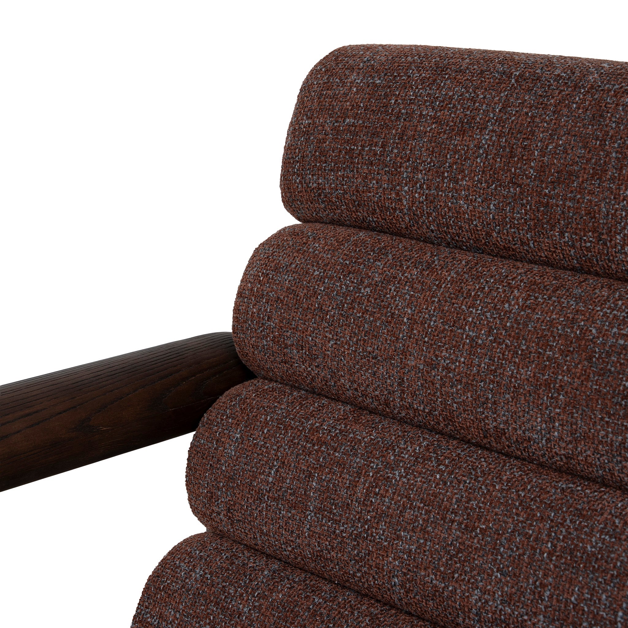 Fabric Ravello Lounge Chair - Moss Brown