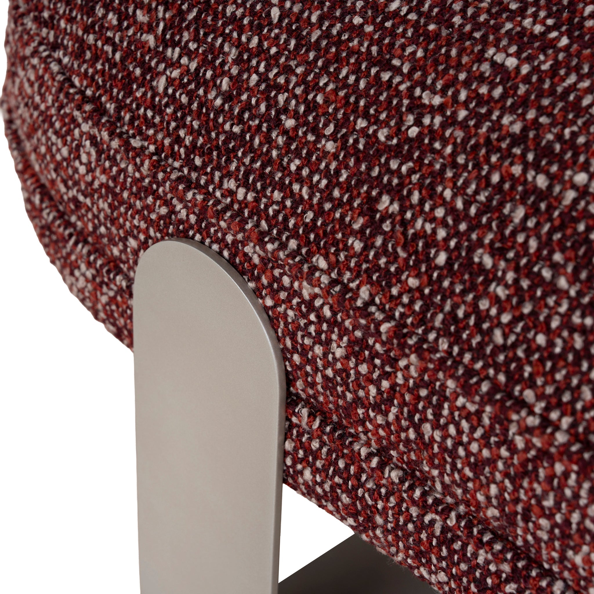 1.5m Long Bergamo BenchSeat - Autumn Red