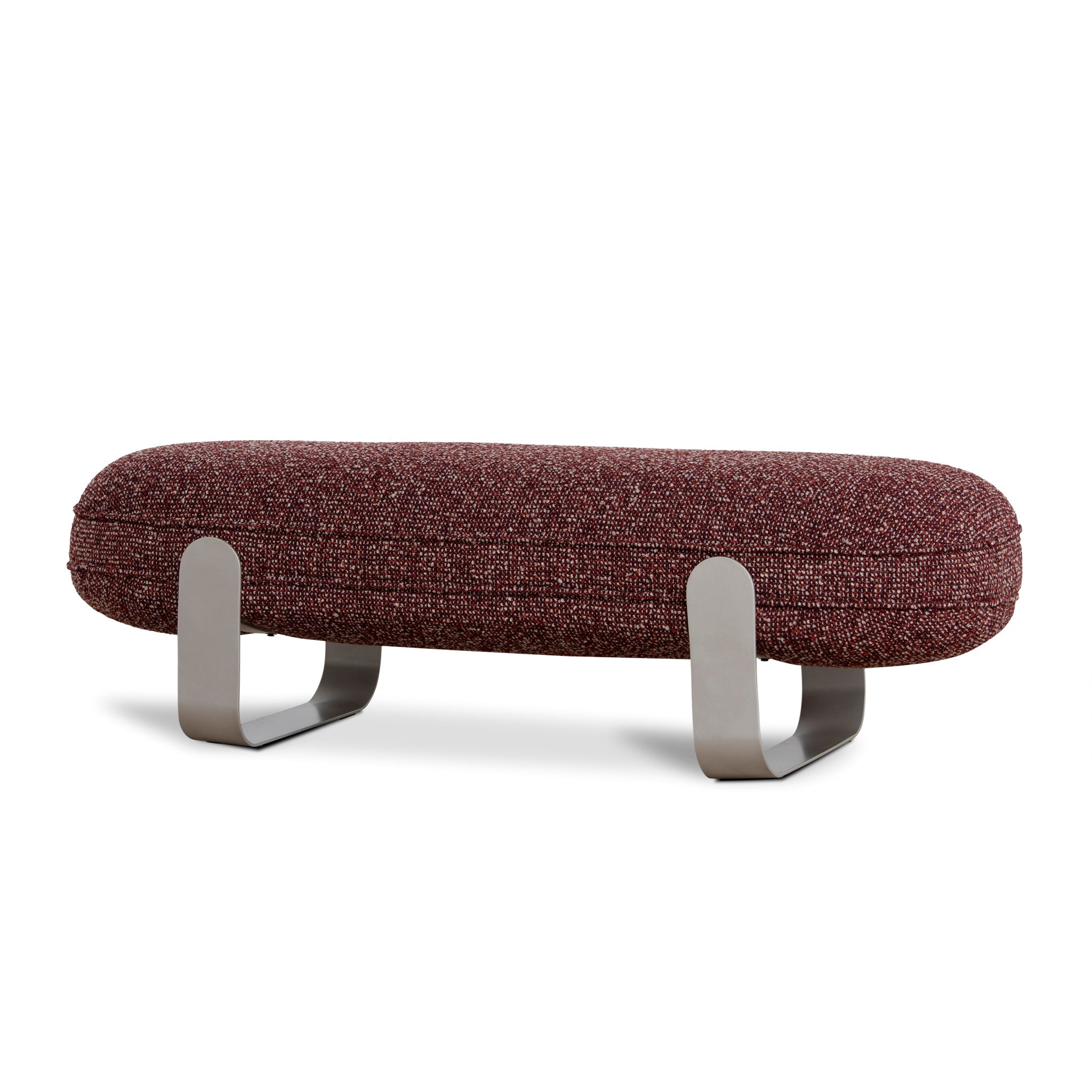 1.5m Long Bergamo BenchSeat - Autumn Red