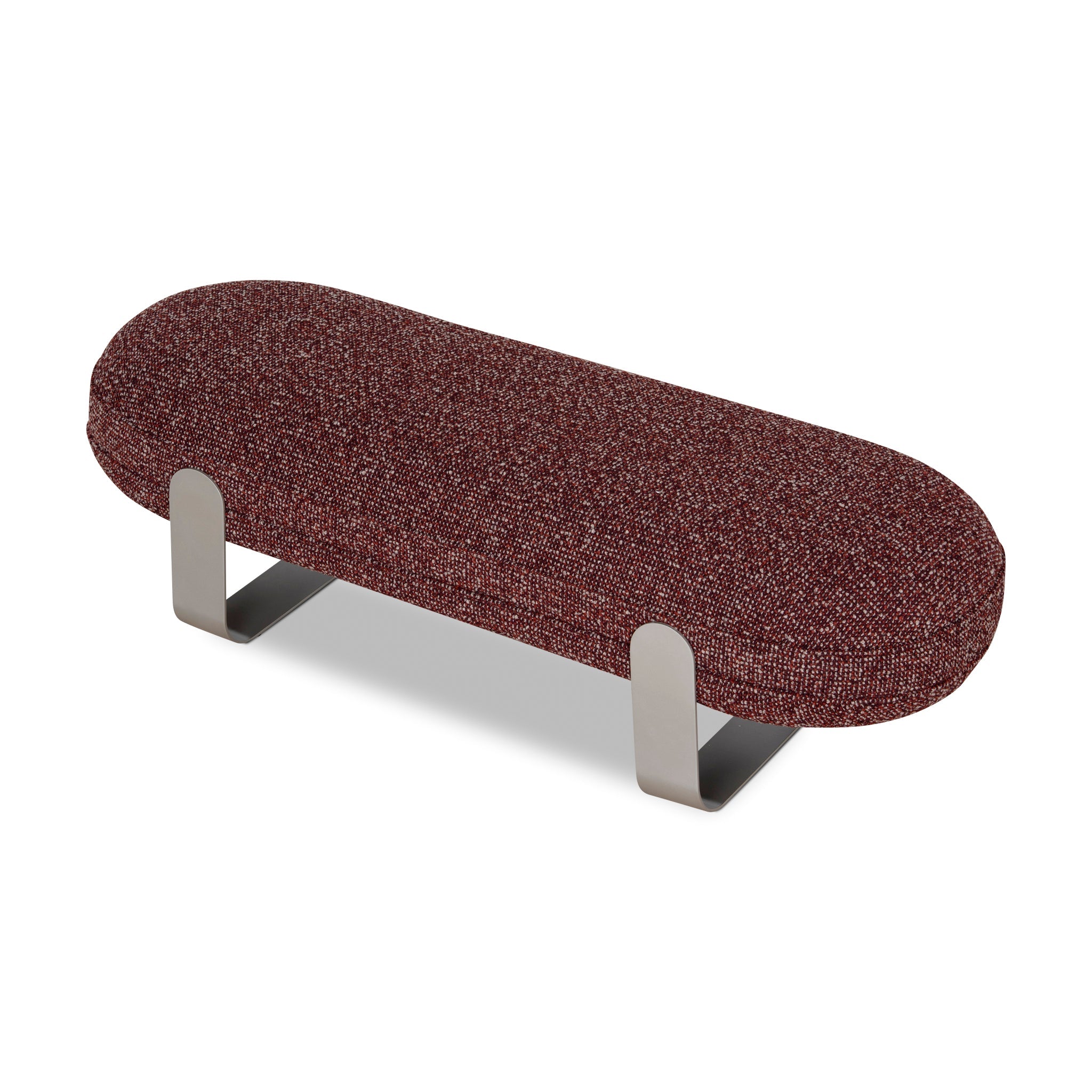 1.5m Long Bergamo BenchSeat - Autumn Red