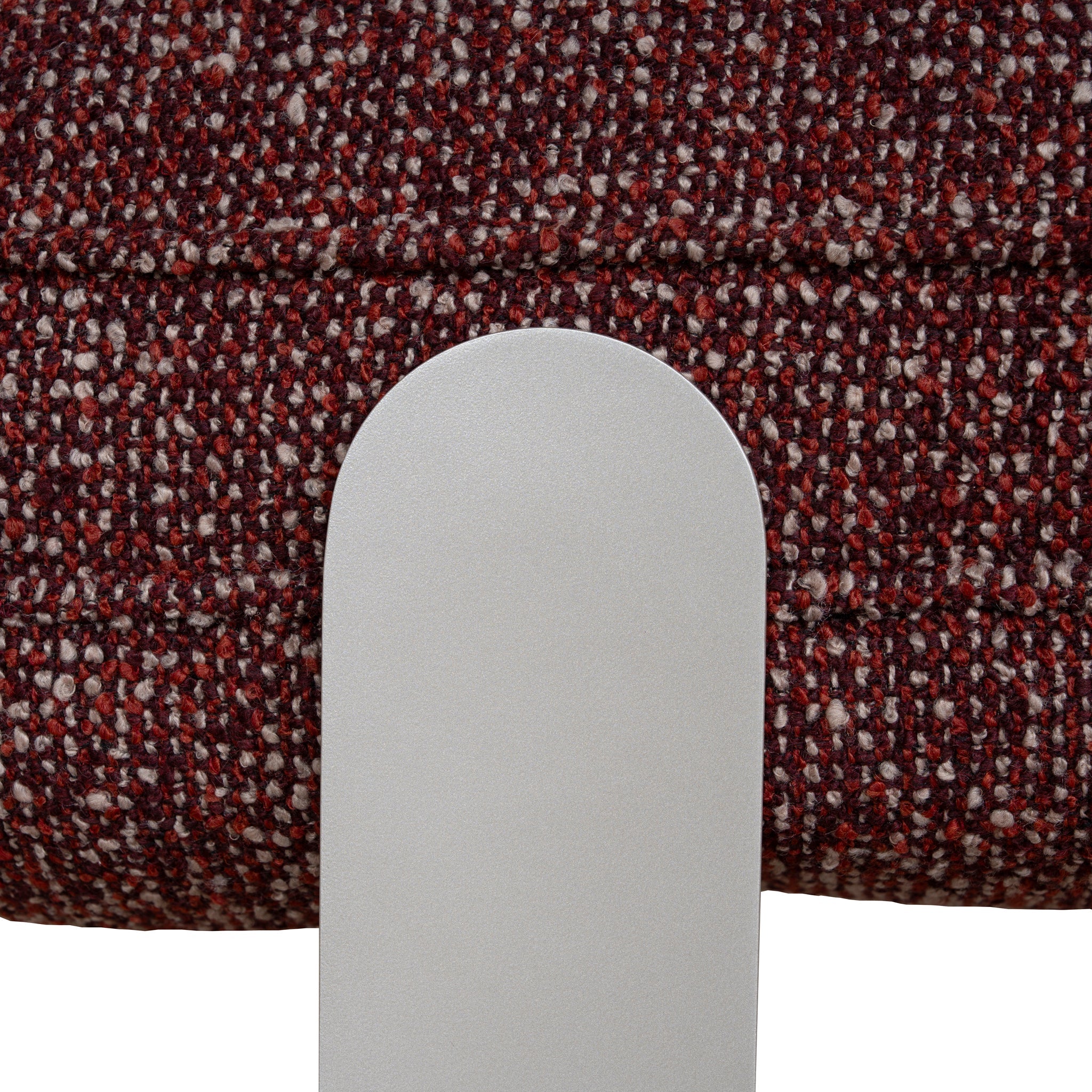 1.5m Long Bergamo BenchSeat - Autumn Red