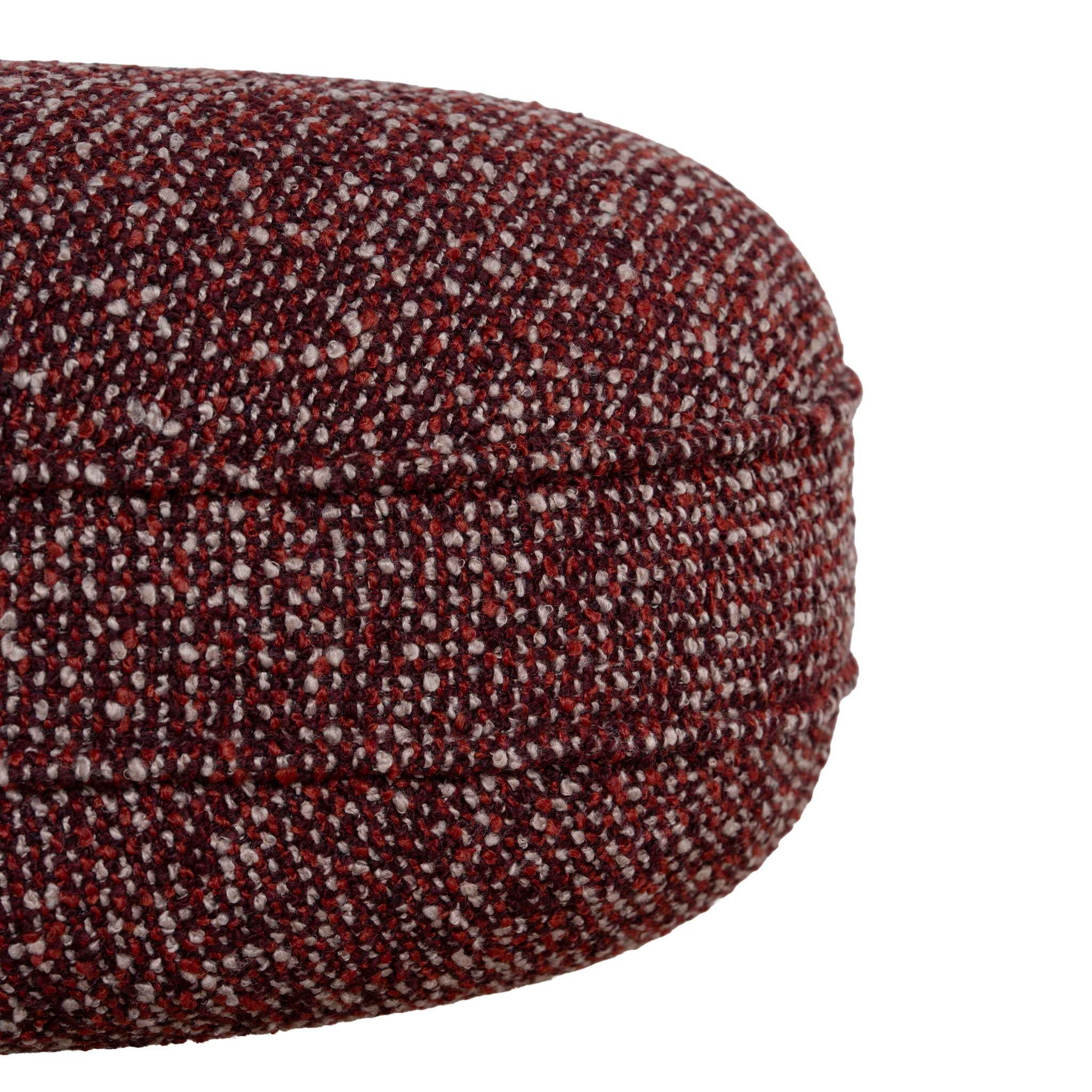 1.5m Long Bergamo BenchSeat - Autumn Red