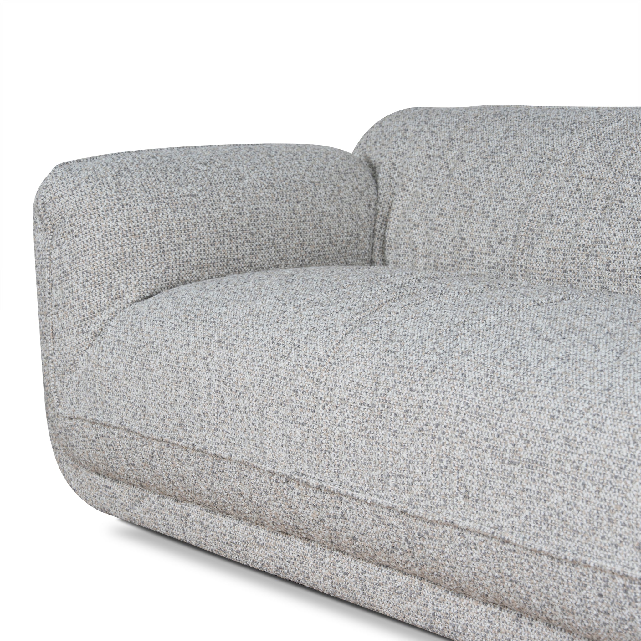 3 Seater Sofa - Noah Silver Lining