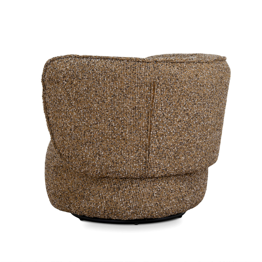 Swivel Armchair - Golden Mustard