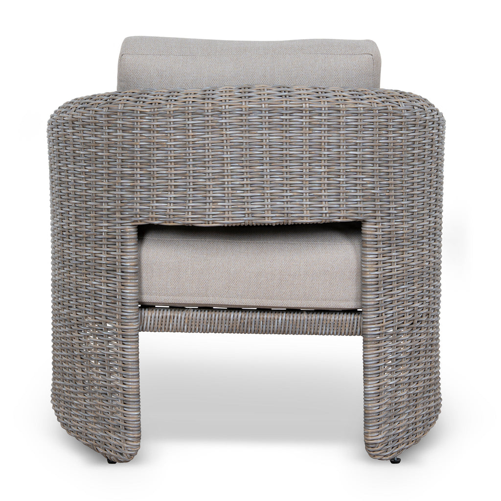 Outdoor Armchair - Light Brown