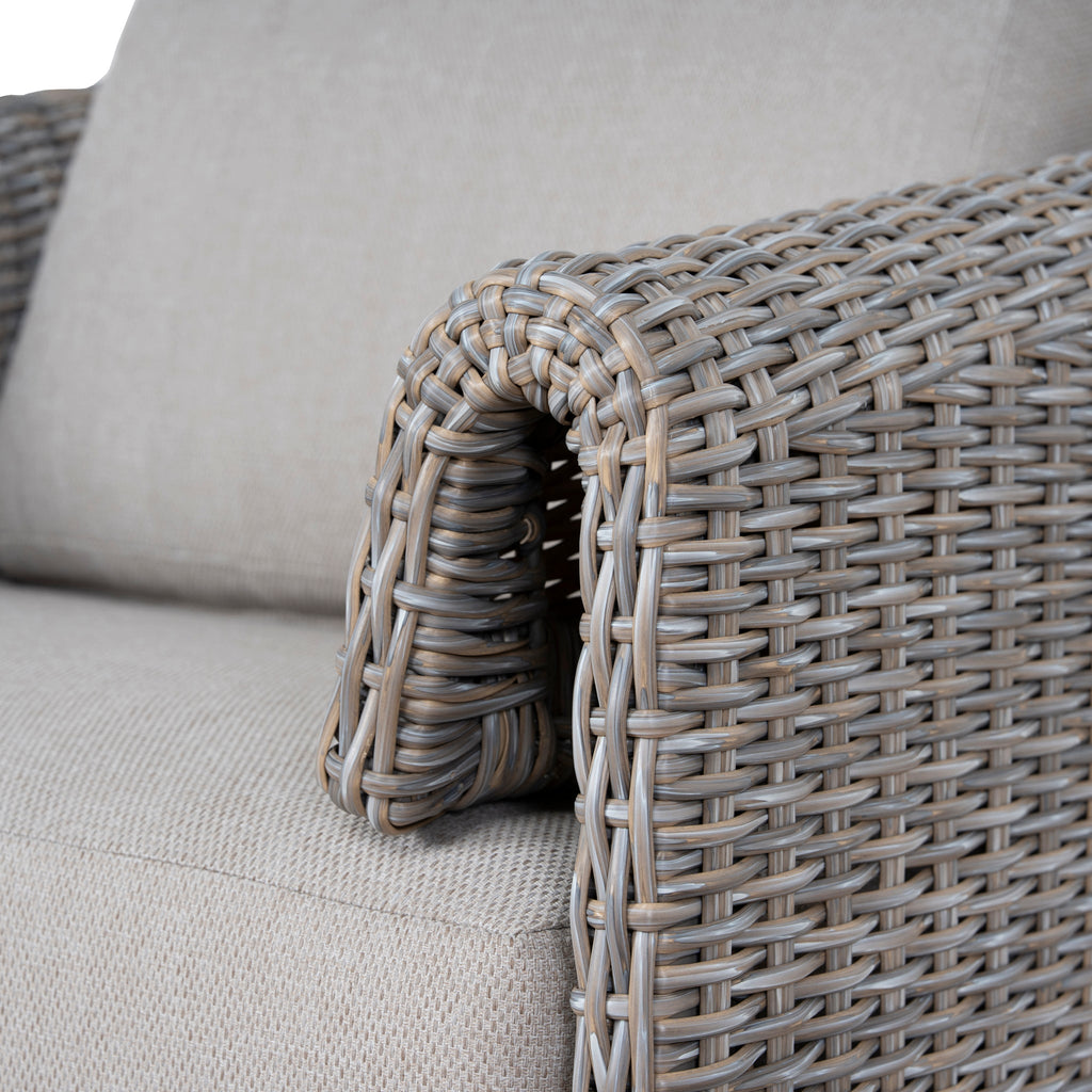 Outdoor Armchair - Light Brown