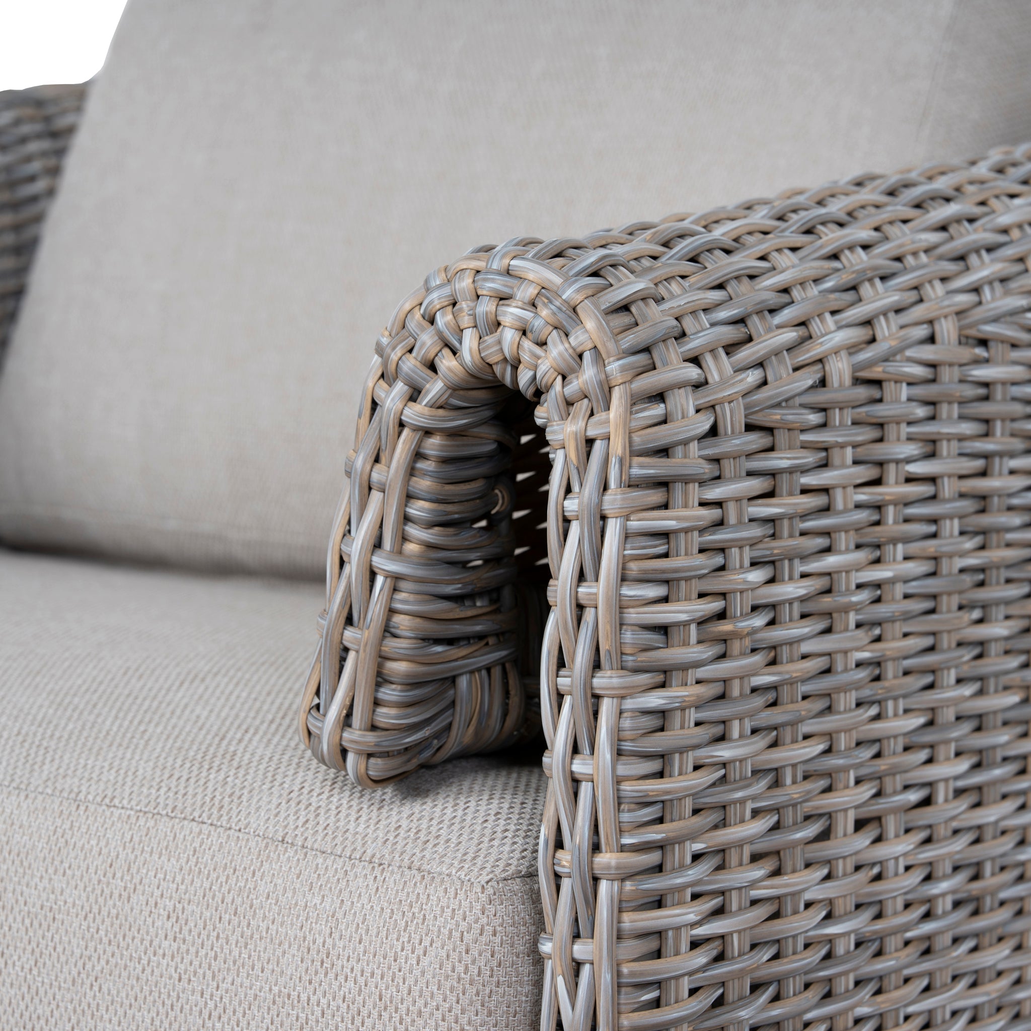 Outdoor Armchair - Light Brown