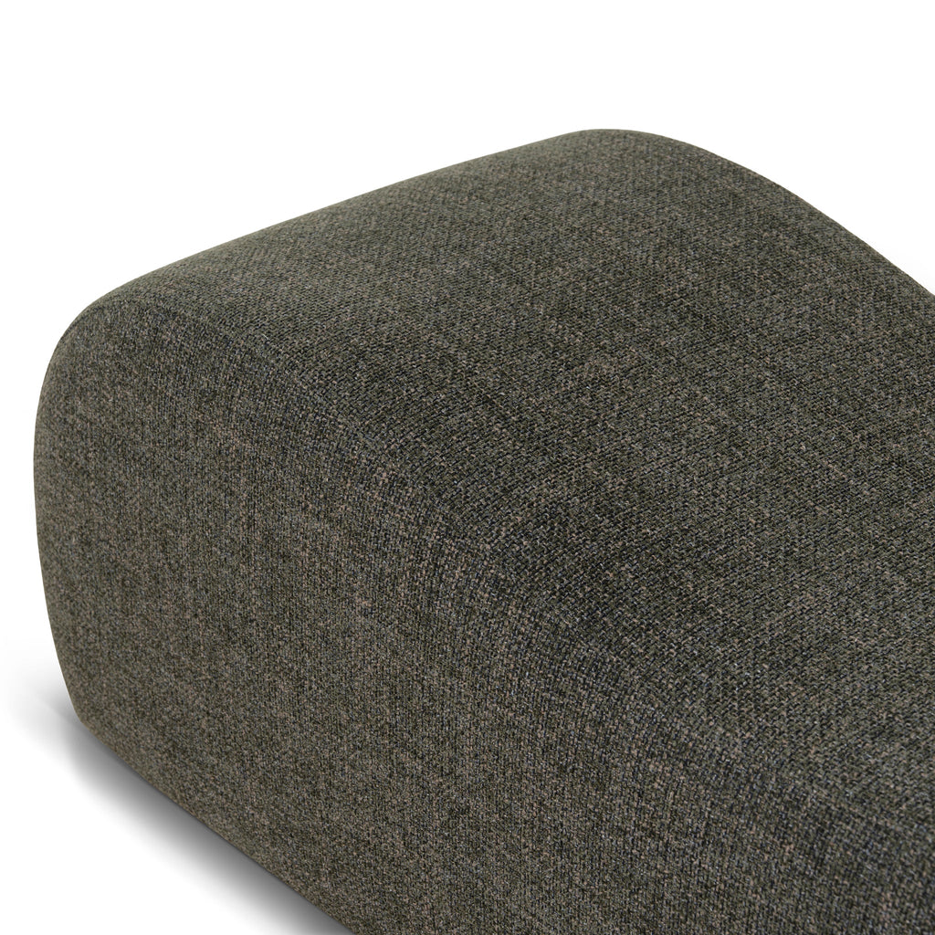 1.6m Long Bergamo Ottoman Bench- Kaitoke Green
