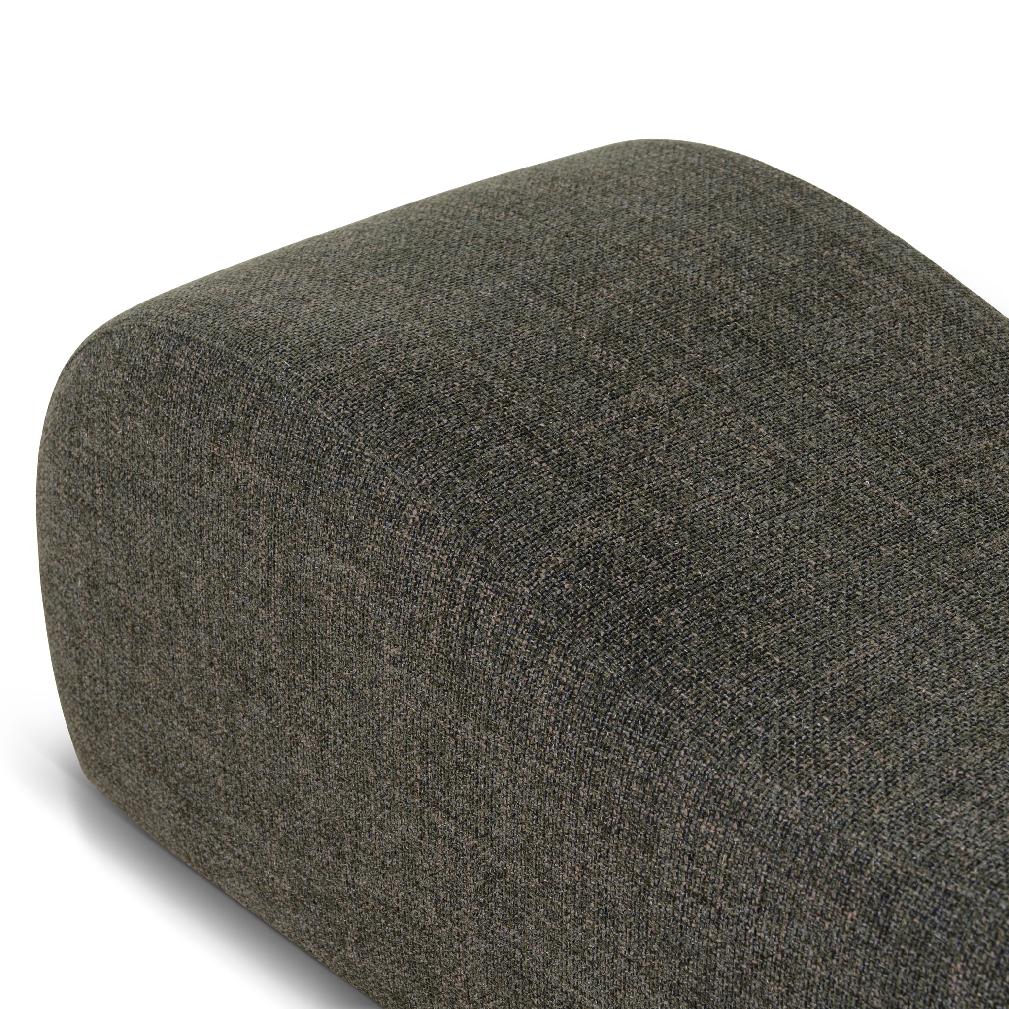 1.6m Long Bergamo Ottoman Bench- Kaitoke Green