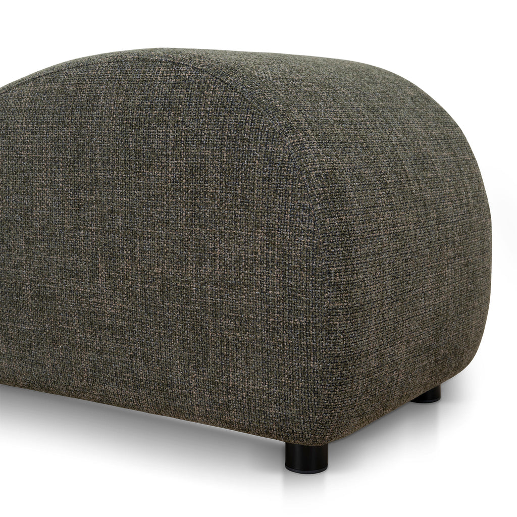 1.6m Long Bergamo Ottoman Bench- Kaitoke Green