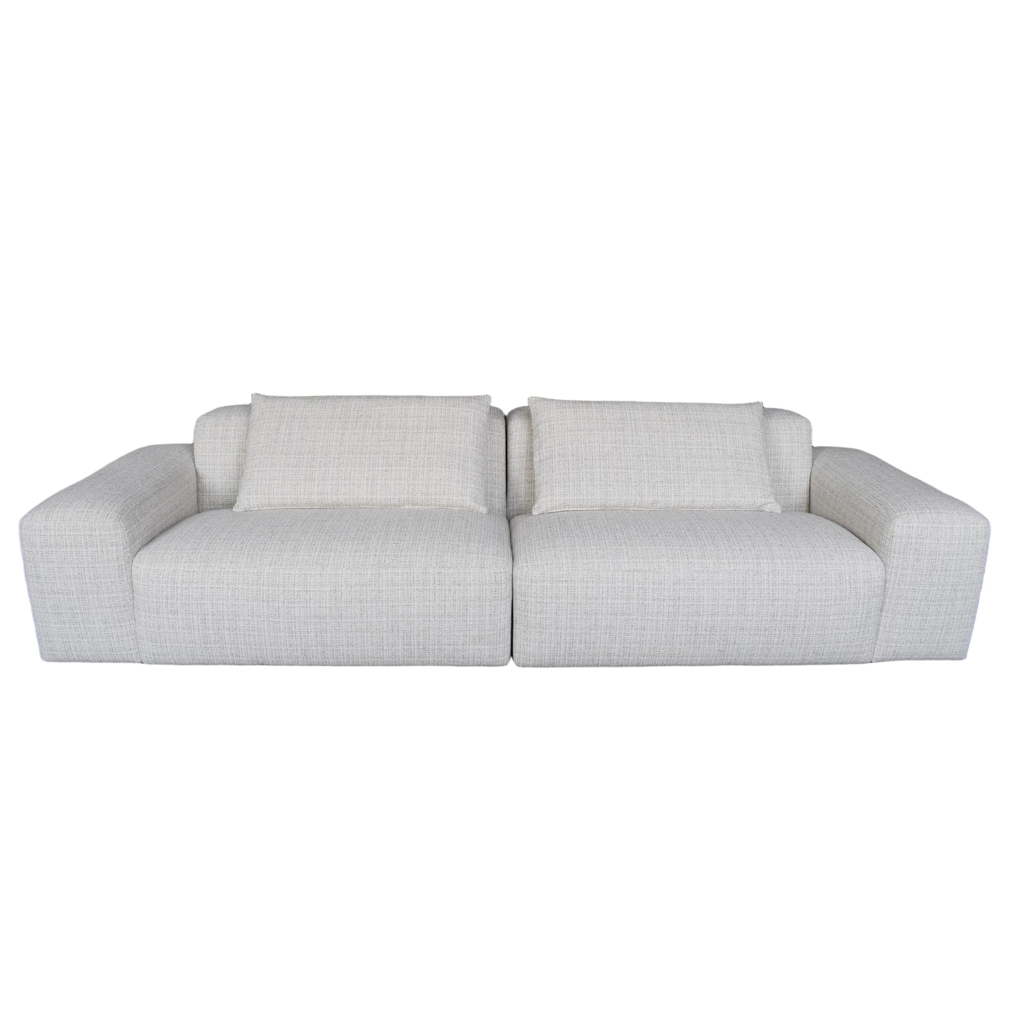 4 Seater Sofa - Speckled Ivory