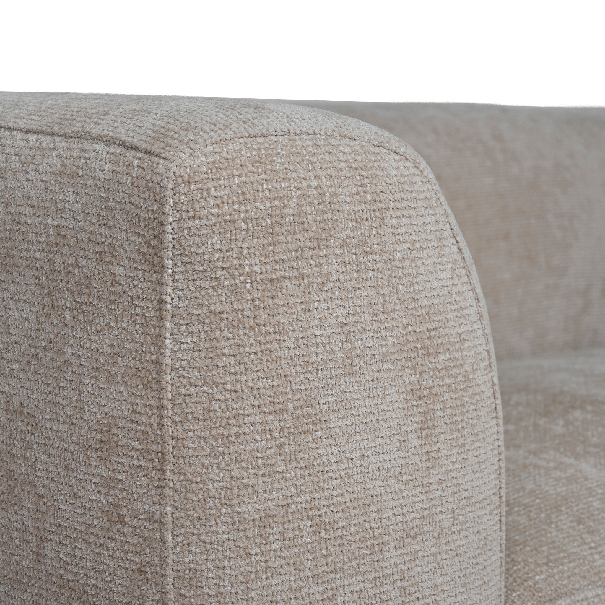 4 Seater Right Chaise Sofa - Lila Beige