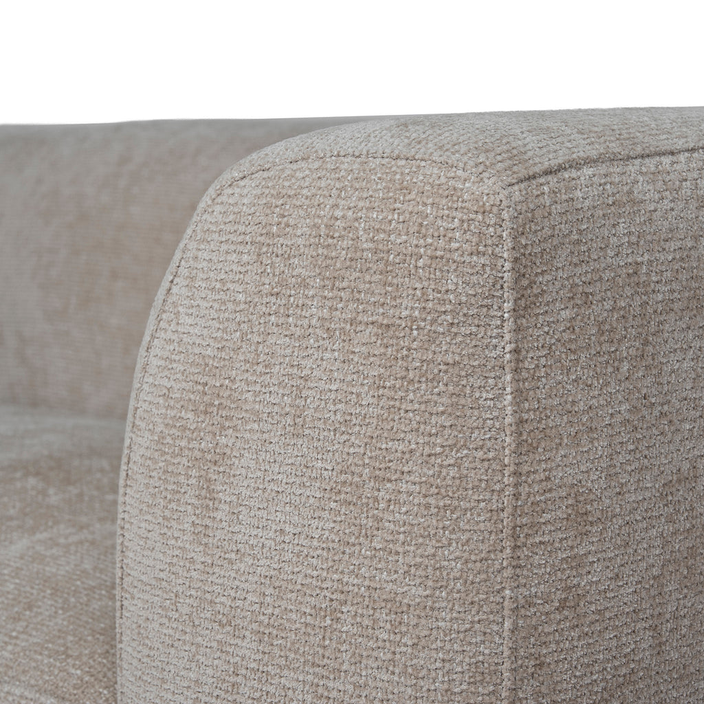 4 Seater Left Chaise Sofa - Lila Beige