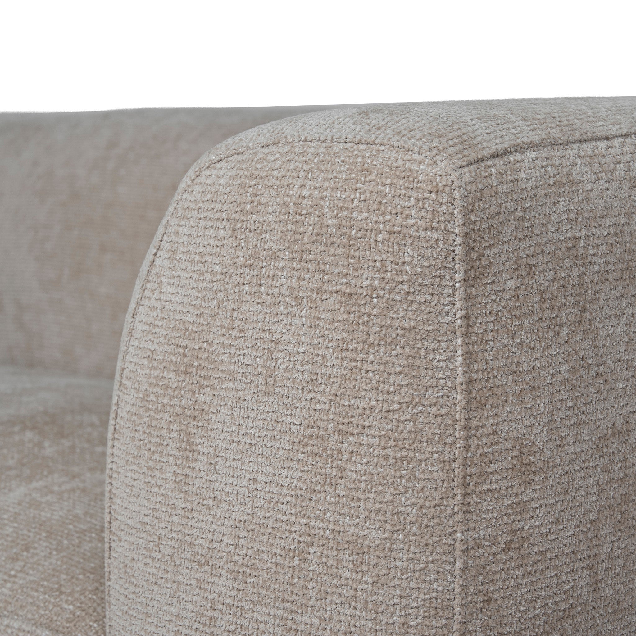 4 Seater Left Chaise Sofa - Lila Beige
