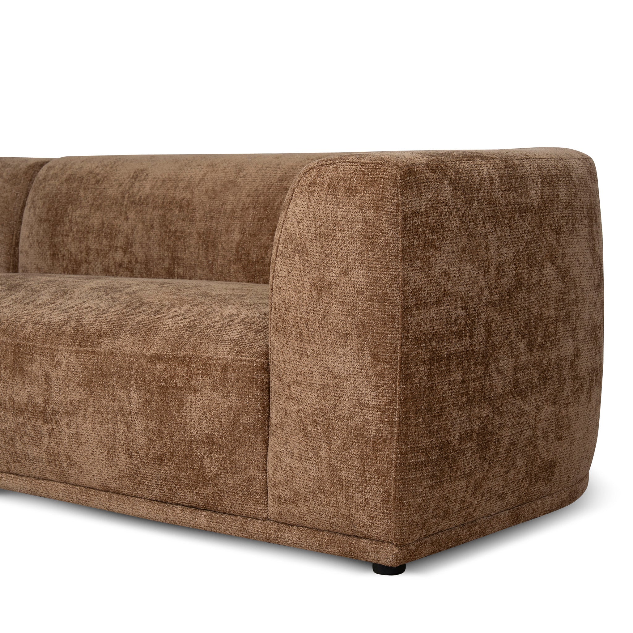 4 Seater Left Chaise Sofa - Lila Nutmeg