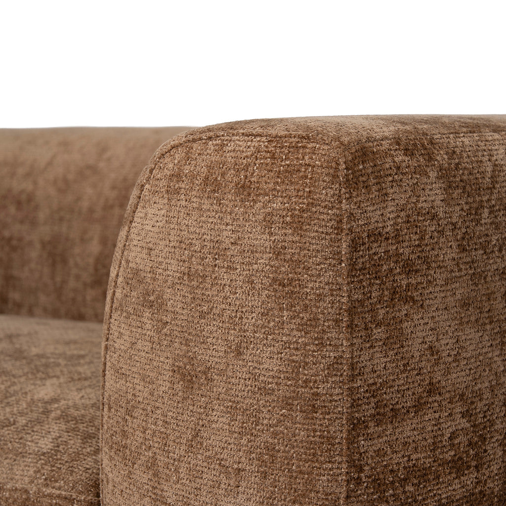 4 Seater Left Chaise Sofa - Lila Nutmeg