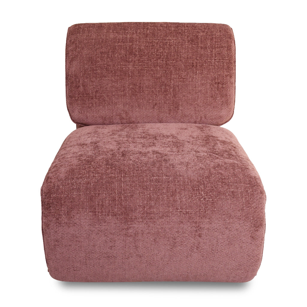 Ravello Lounge Chair - Lila Burgundy
