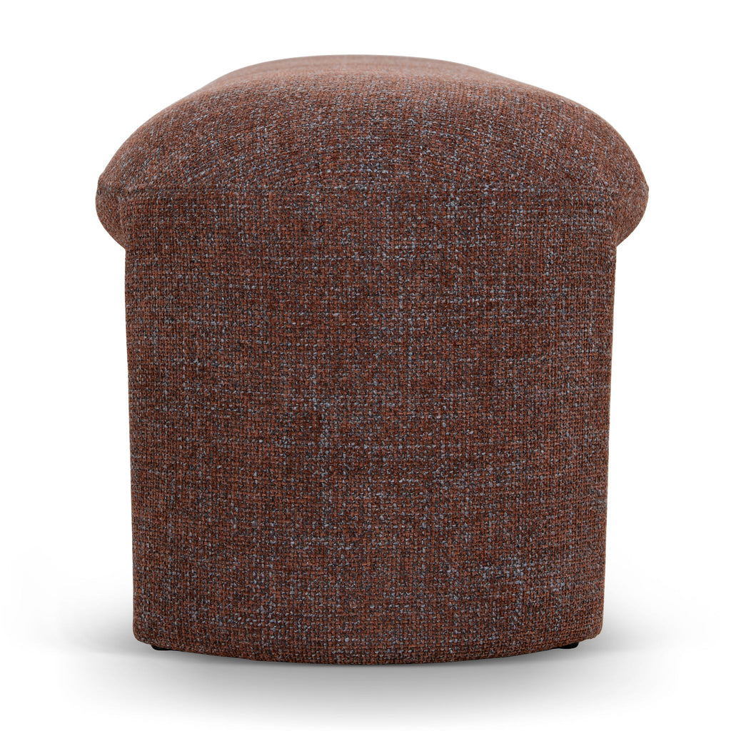1.5m Long Bergamo Ottoman Bench- Moss Brown