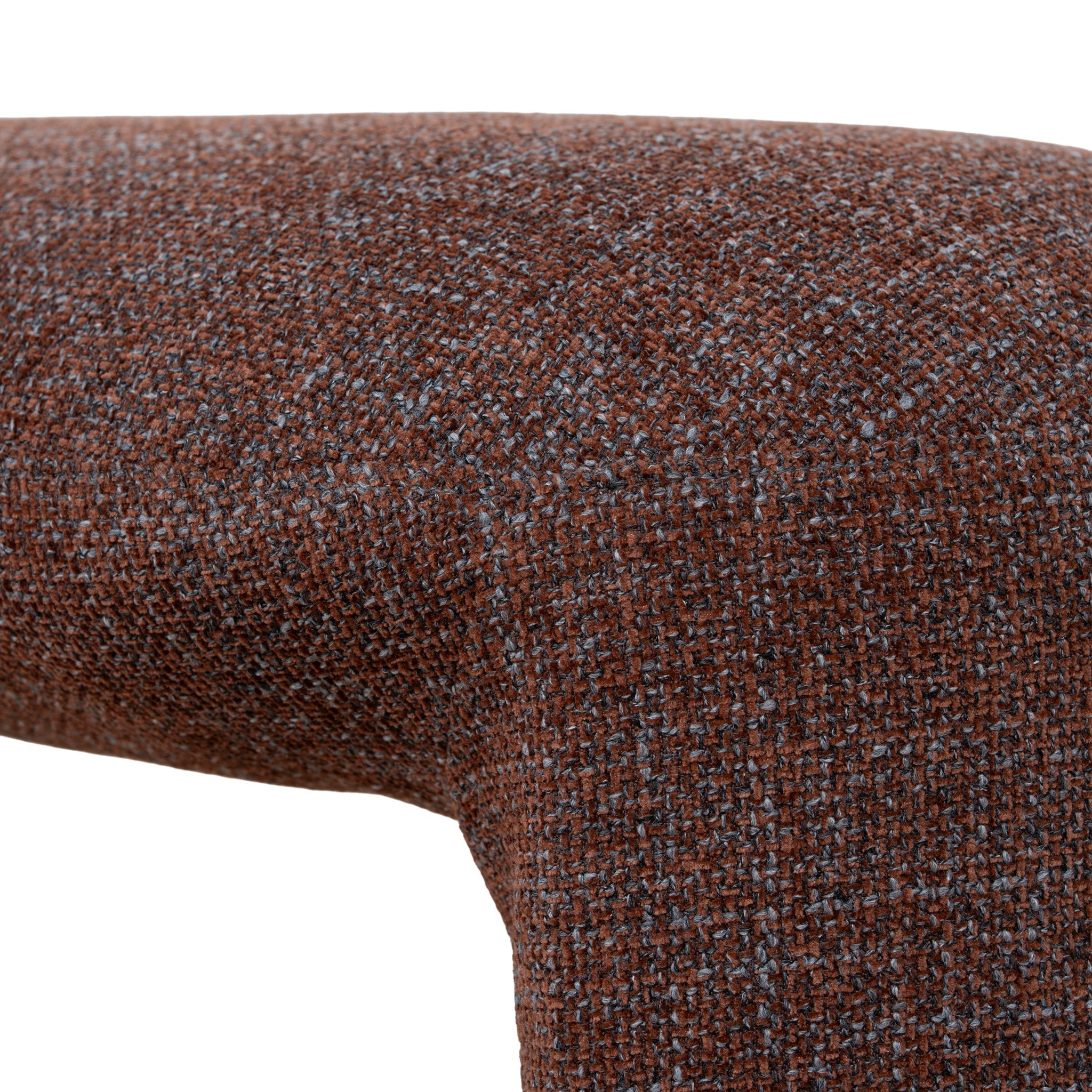1.5m Long Bergamo Ottoman Bench- Moss Brown