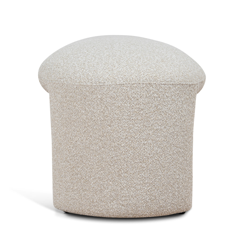 1.5m Long Bergamo Ottoman Bench- Oatmeal Beige