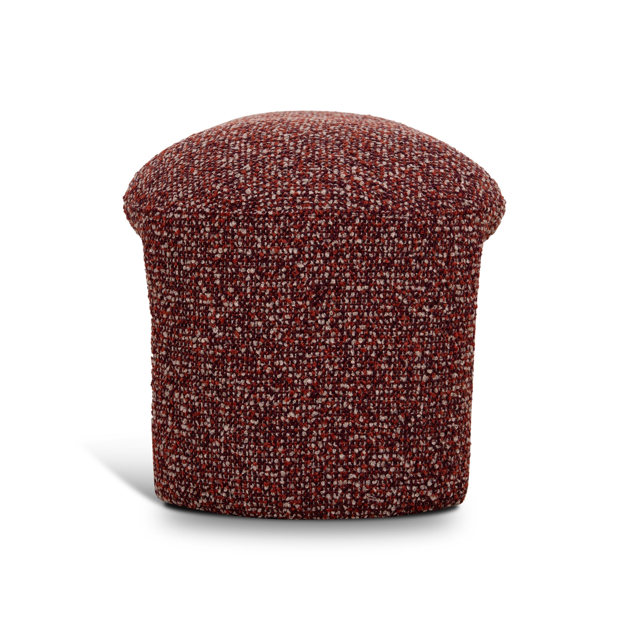 1.5m Long Bergamo Ottoman Bench- Autumn Red