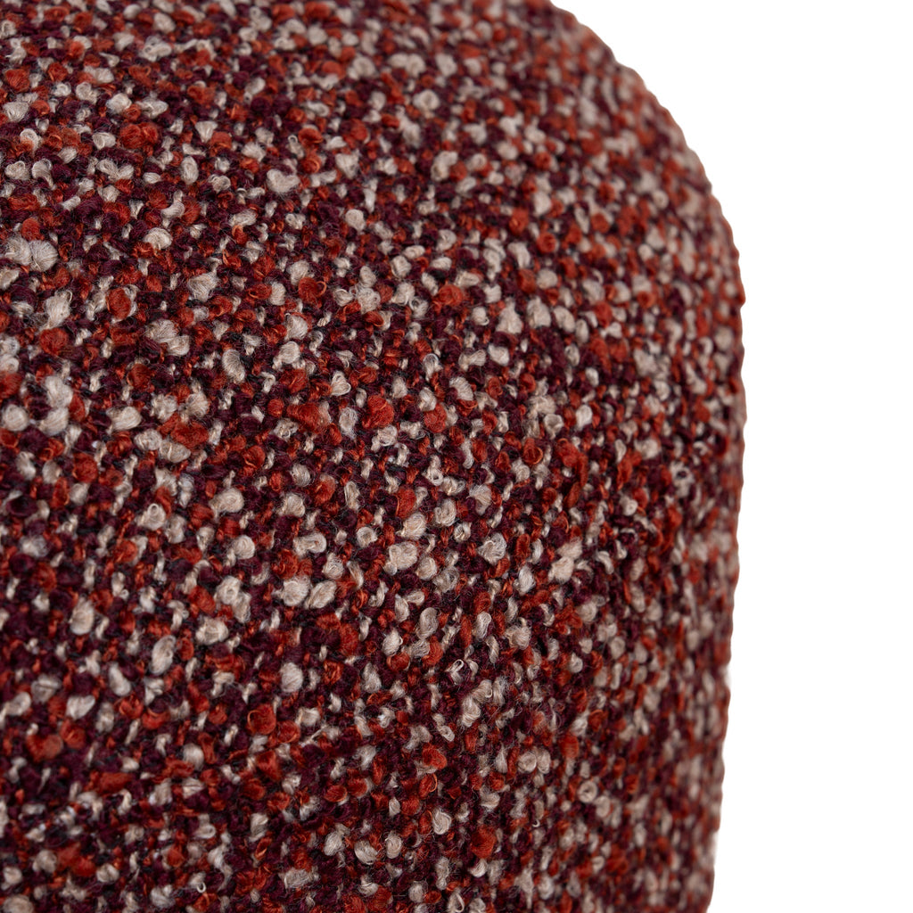 1.5m Long Bergamo Ottoman Bench- Autumn Red