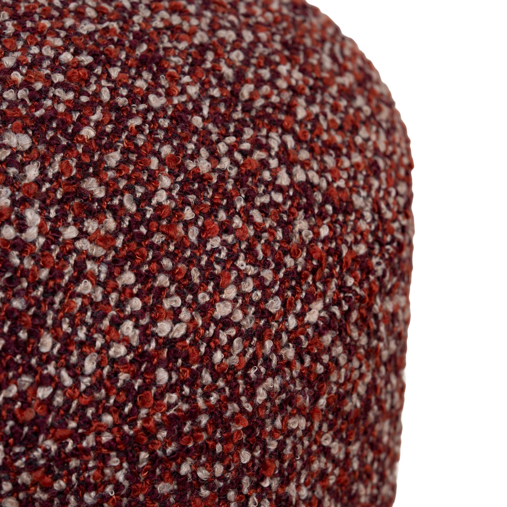 1.5m Long Bergamo Ottoman Bench- Autumn Red