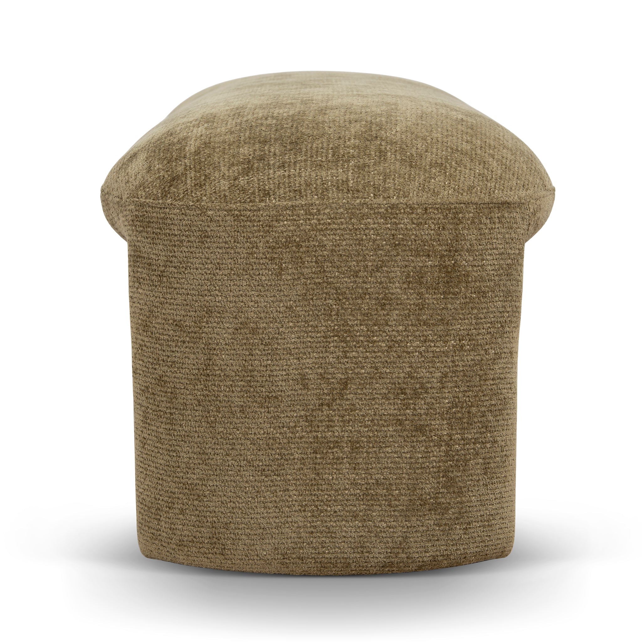 1.5m Long Bergamo Ottoman Bench- Lila Olive