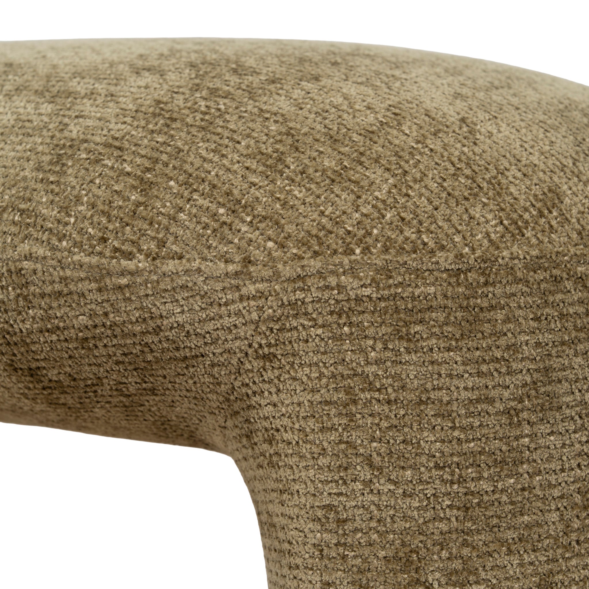 1.5m Long Bergamo Ottoman Bench- Lila Olive