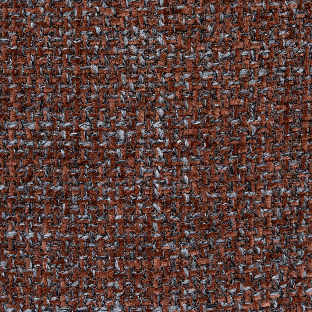 Round Firenze Ottoman- Moss Brown