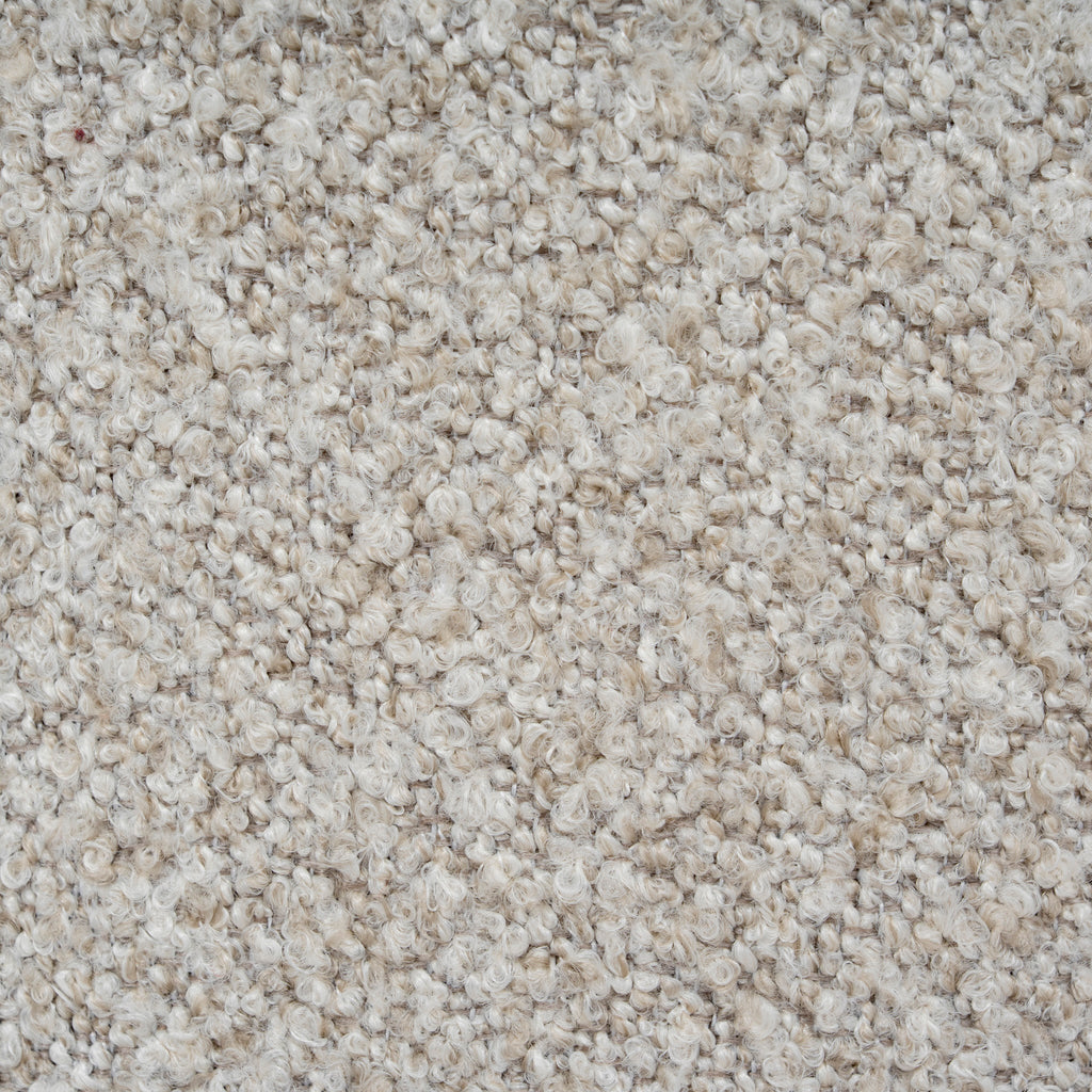 Round Firenze Ottoman- Oatmeal Beige