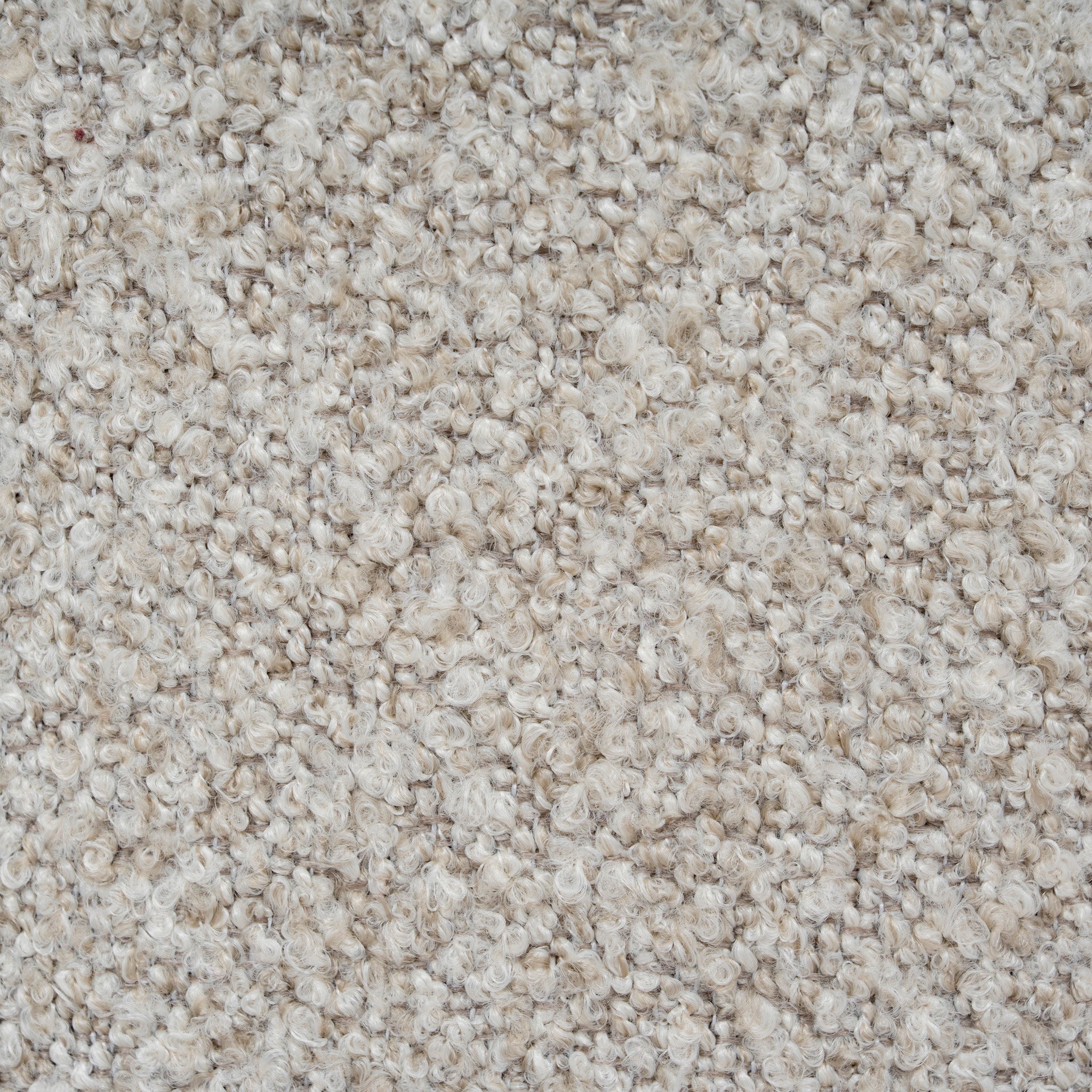 Round Firenze Ottoman- Oatmeal Beige