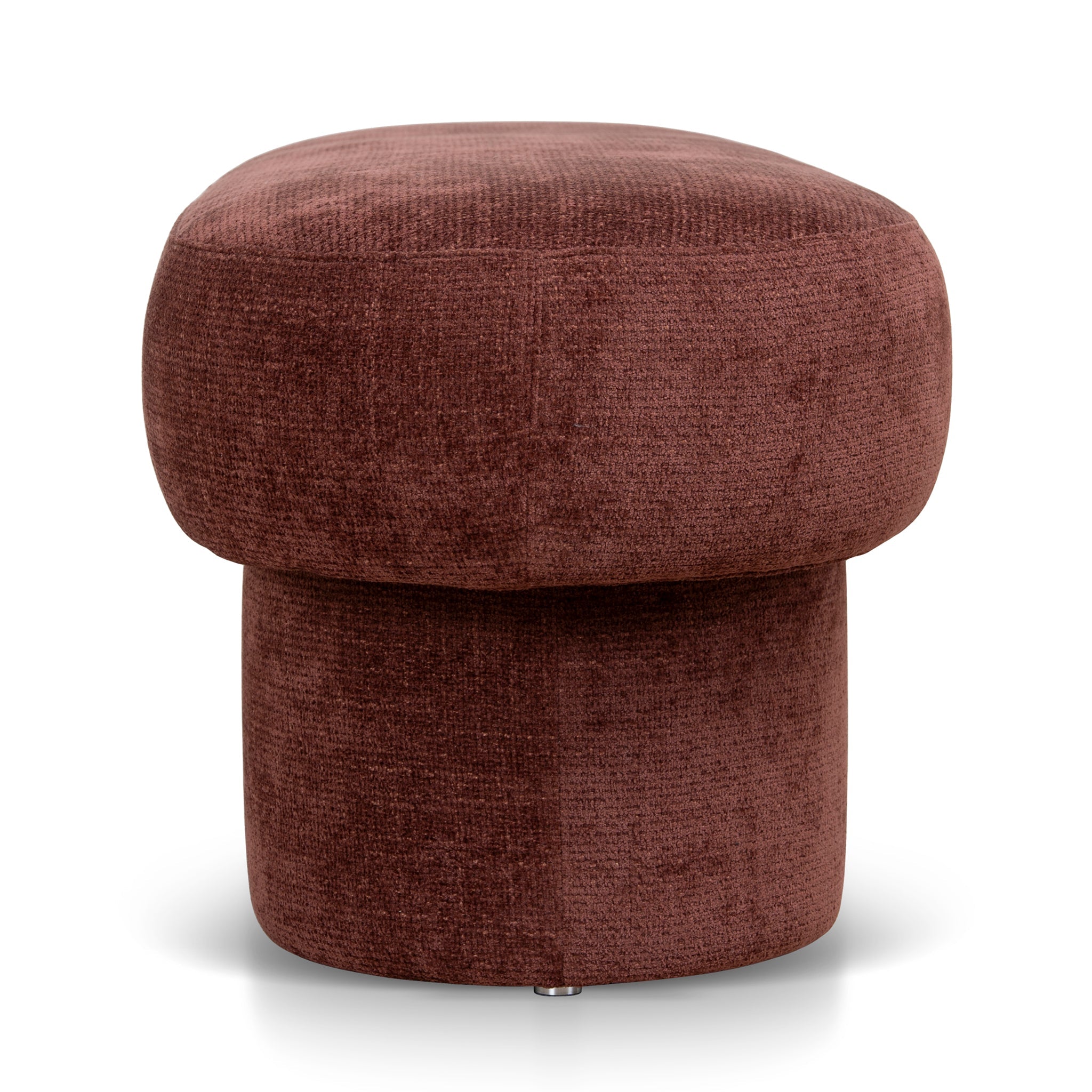 1.5m Long Bergamo Ottoman Bench- Lila Burgundy