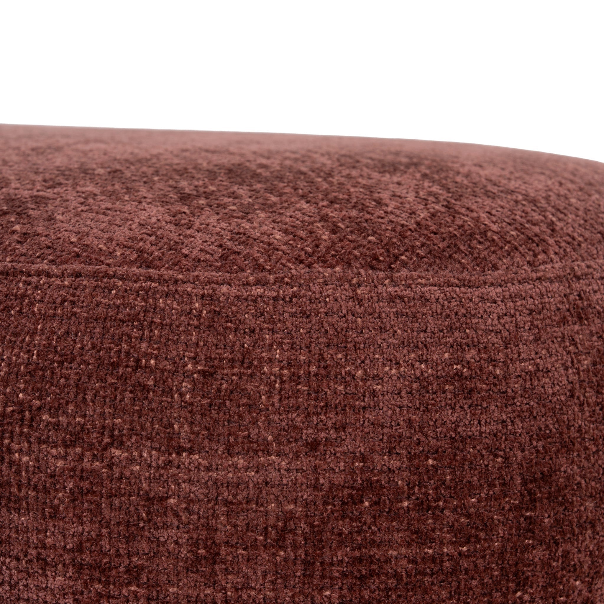 1.5m Long Bergamo Ottoman Bench- Lila Burgundy