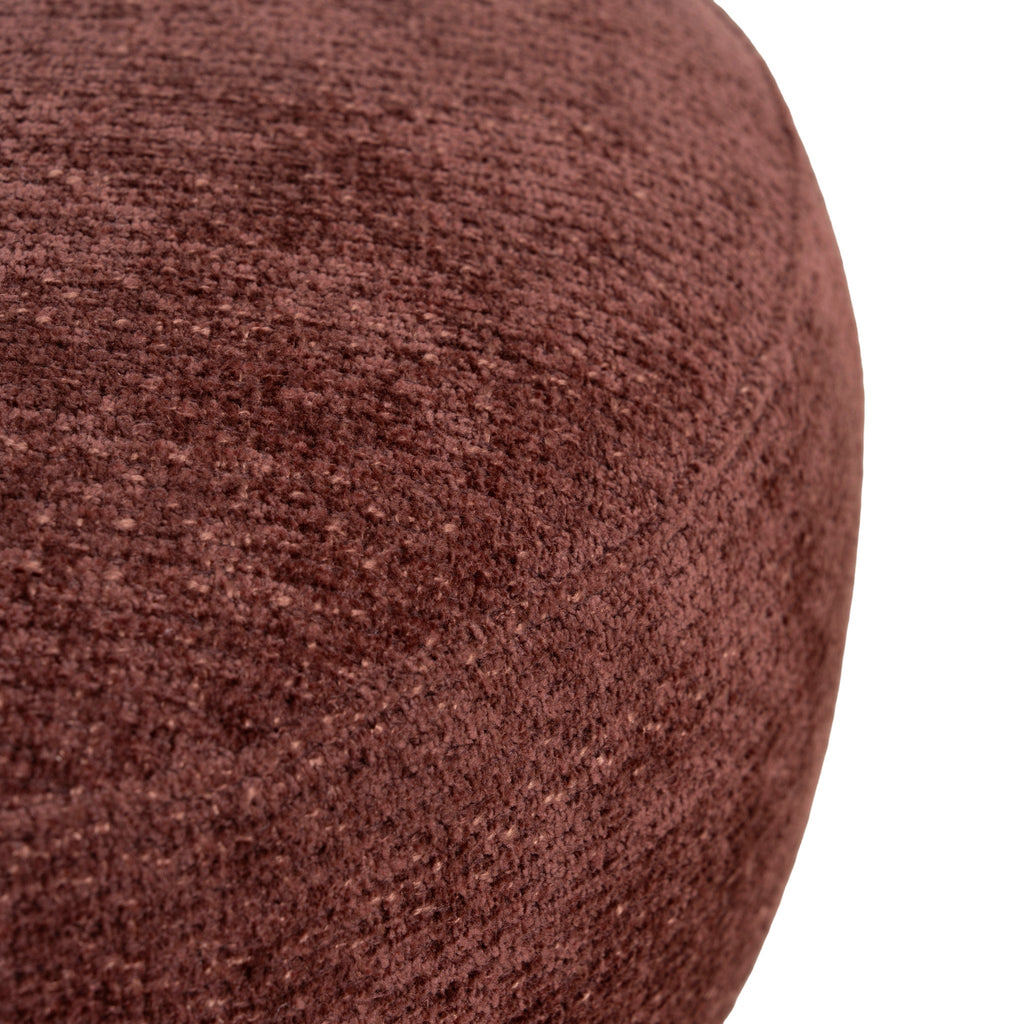 1.5m Long Bergamo Ottoman Bench- Lila Burgundy