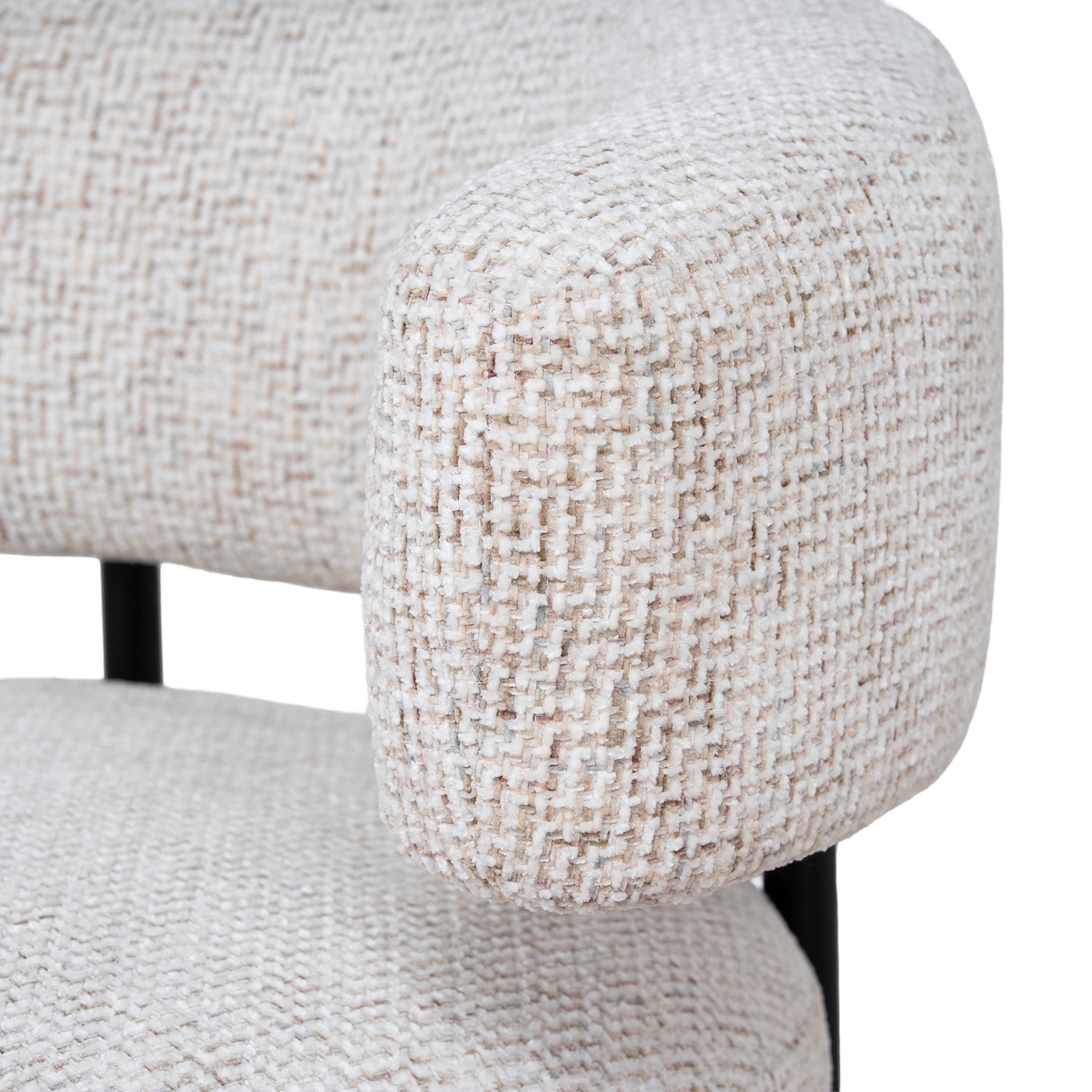Armchair - Honeycomb White