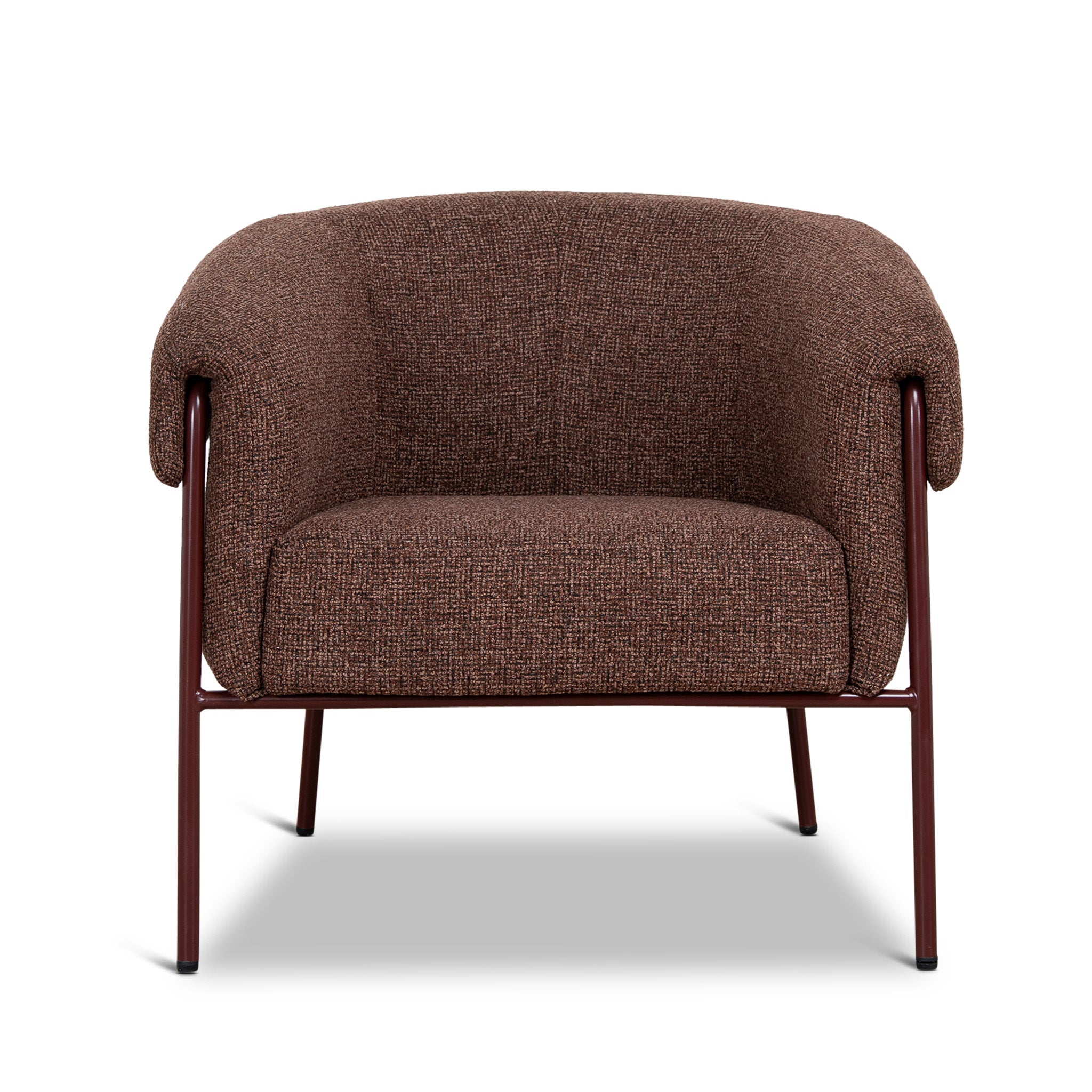 Dark Red Armchair - Verona Tawn