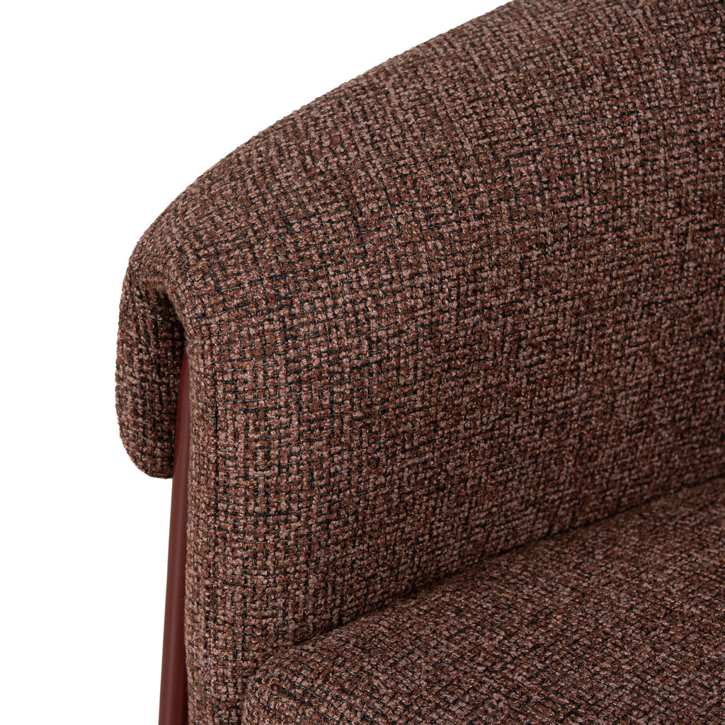 Dark Red Armchair - Verona Tawn