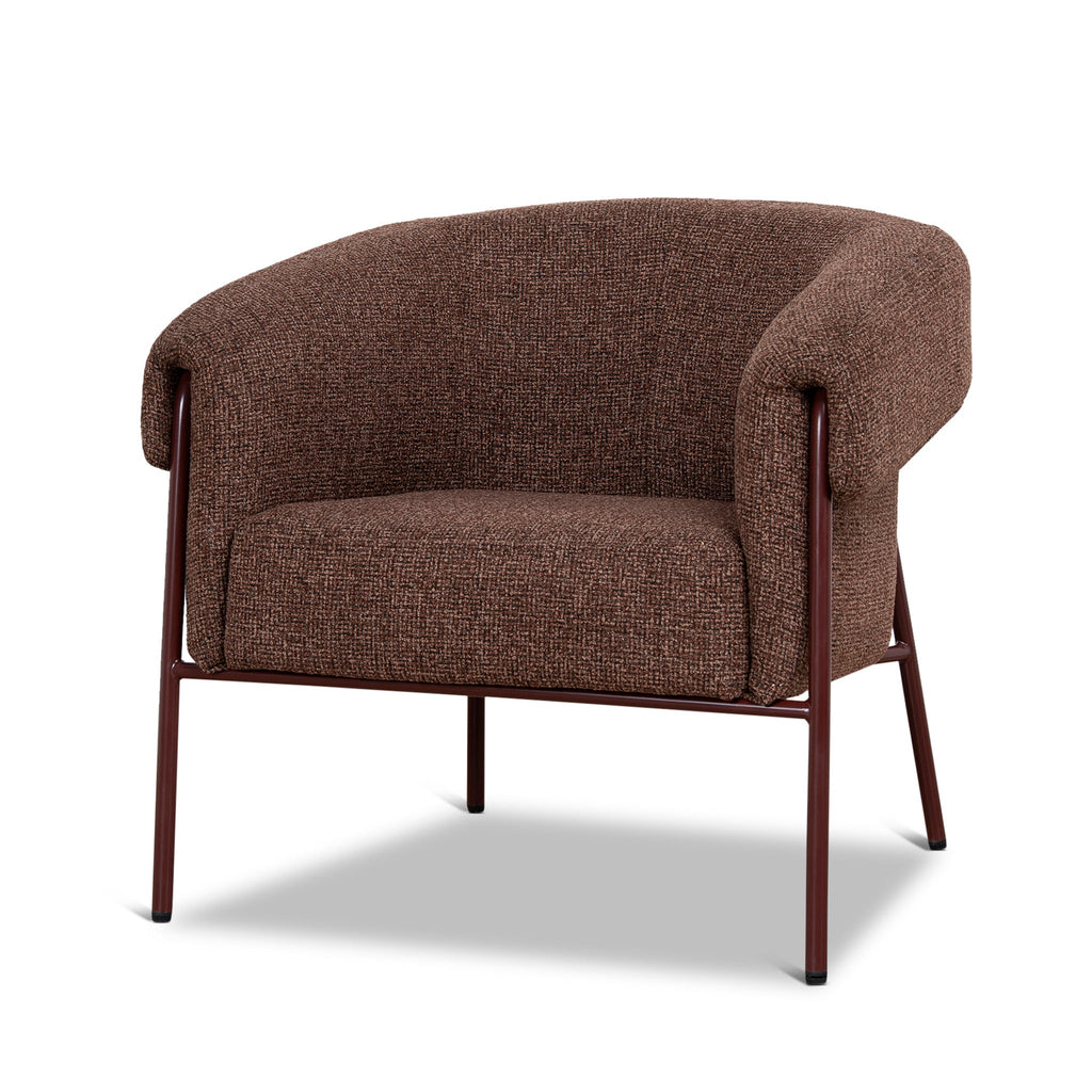 Dark Red Armchair - Verona Tawn