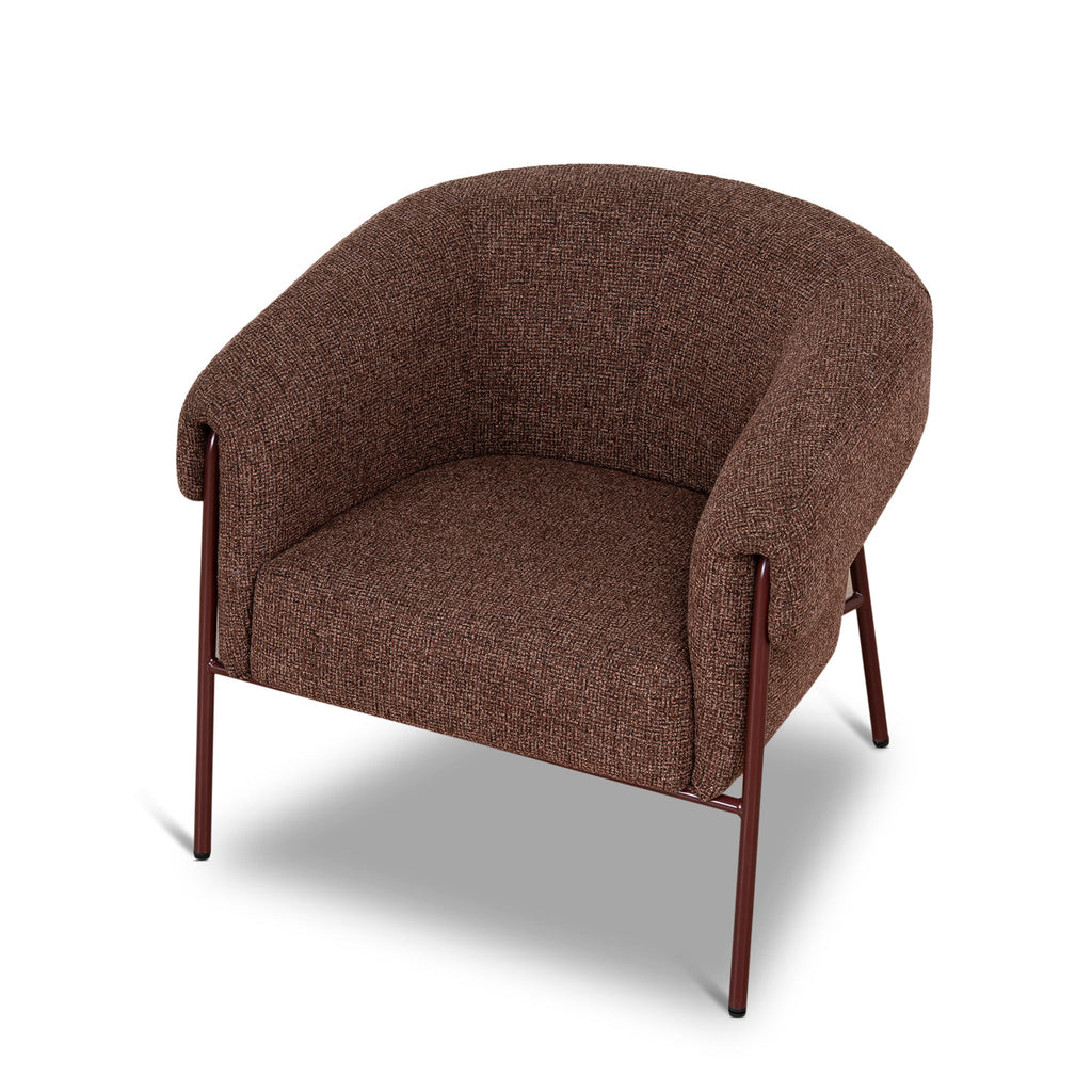 Dark Red Armchair - Verona Tawn