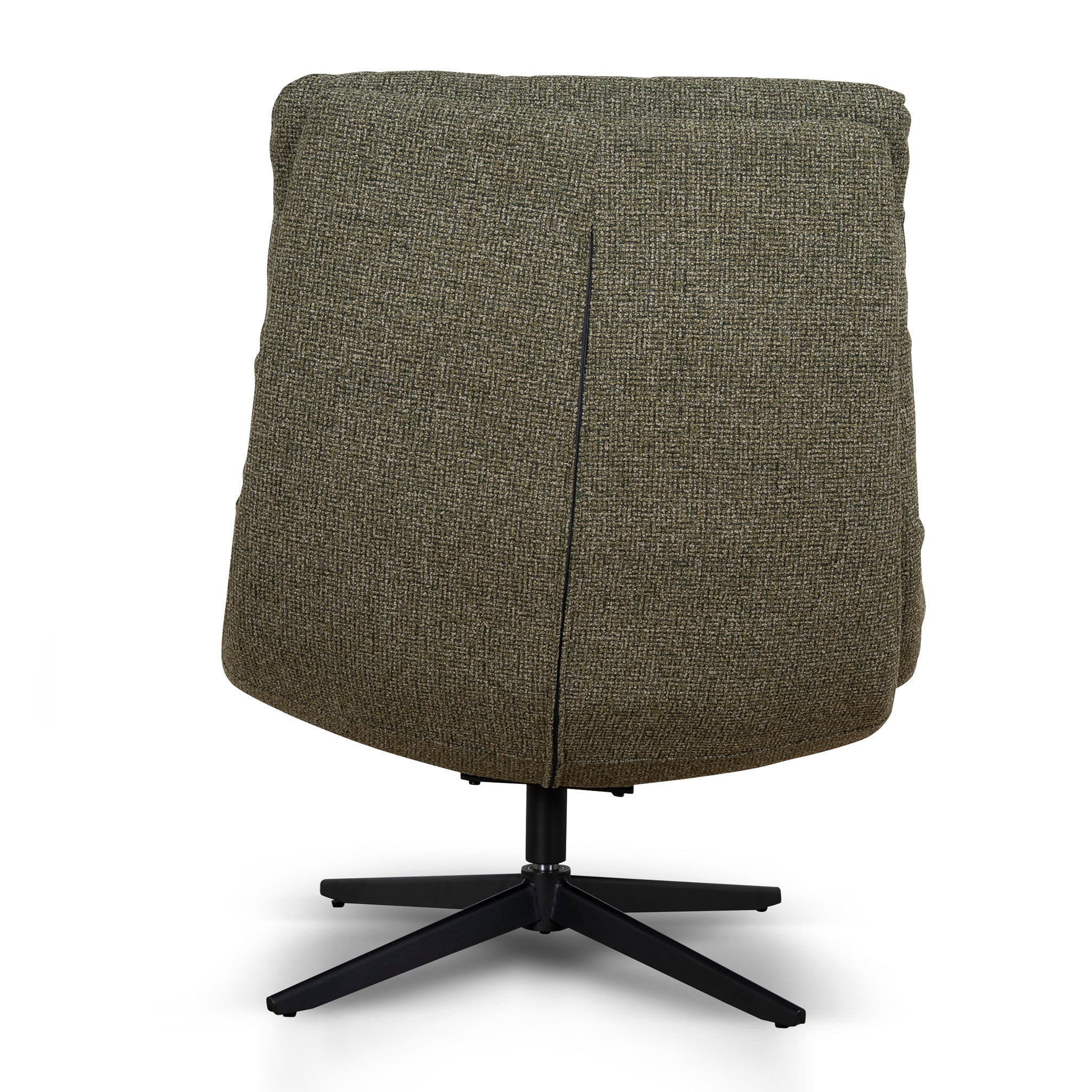 Black Ravello Lounge Chair - Verona Olive