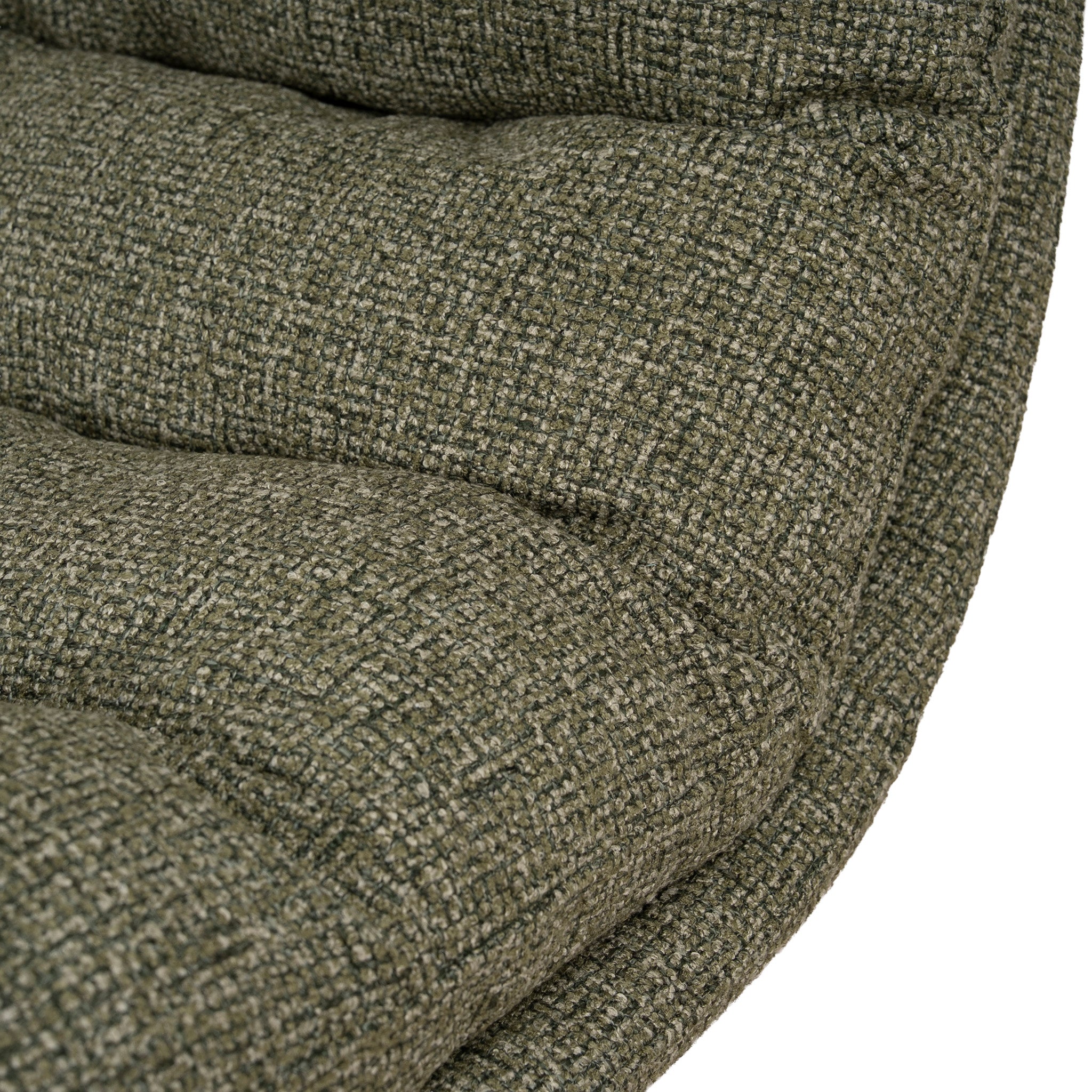 Black Ravello Lounge Chair - Verona Olive