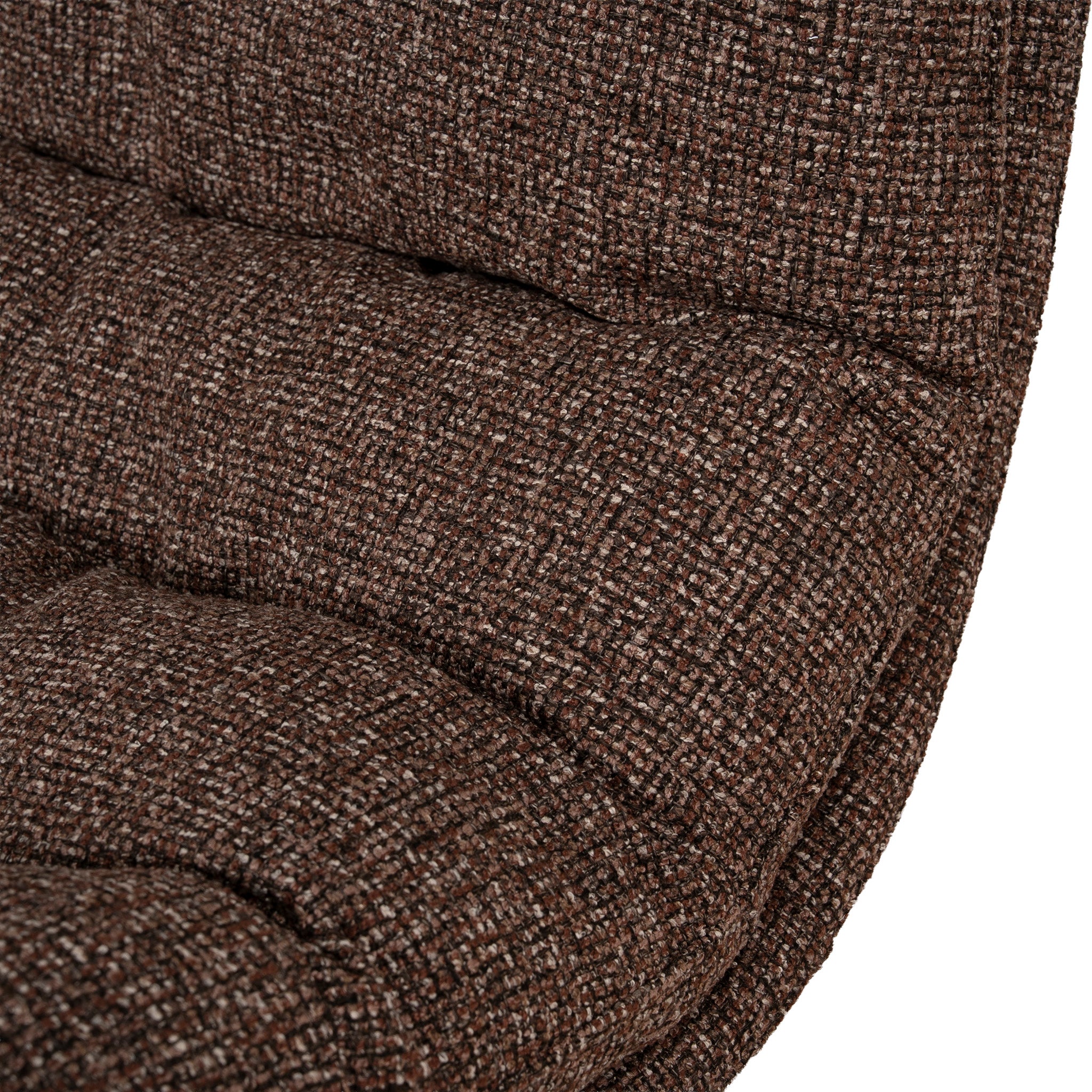 Black Ravello Lounge Chair - Verona Cinnamon Weave